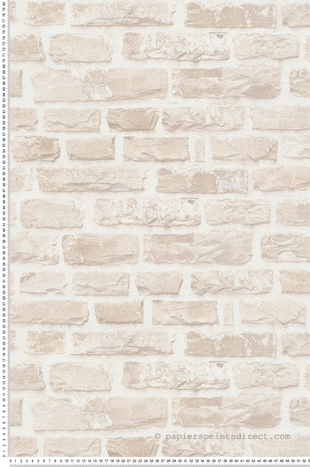 Papier peint Mur Pierres beige clair - Natural Living d'A.S. Création | Réf. AS-386373