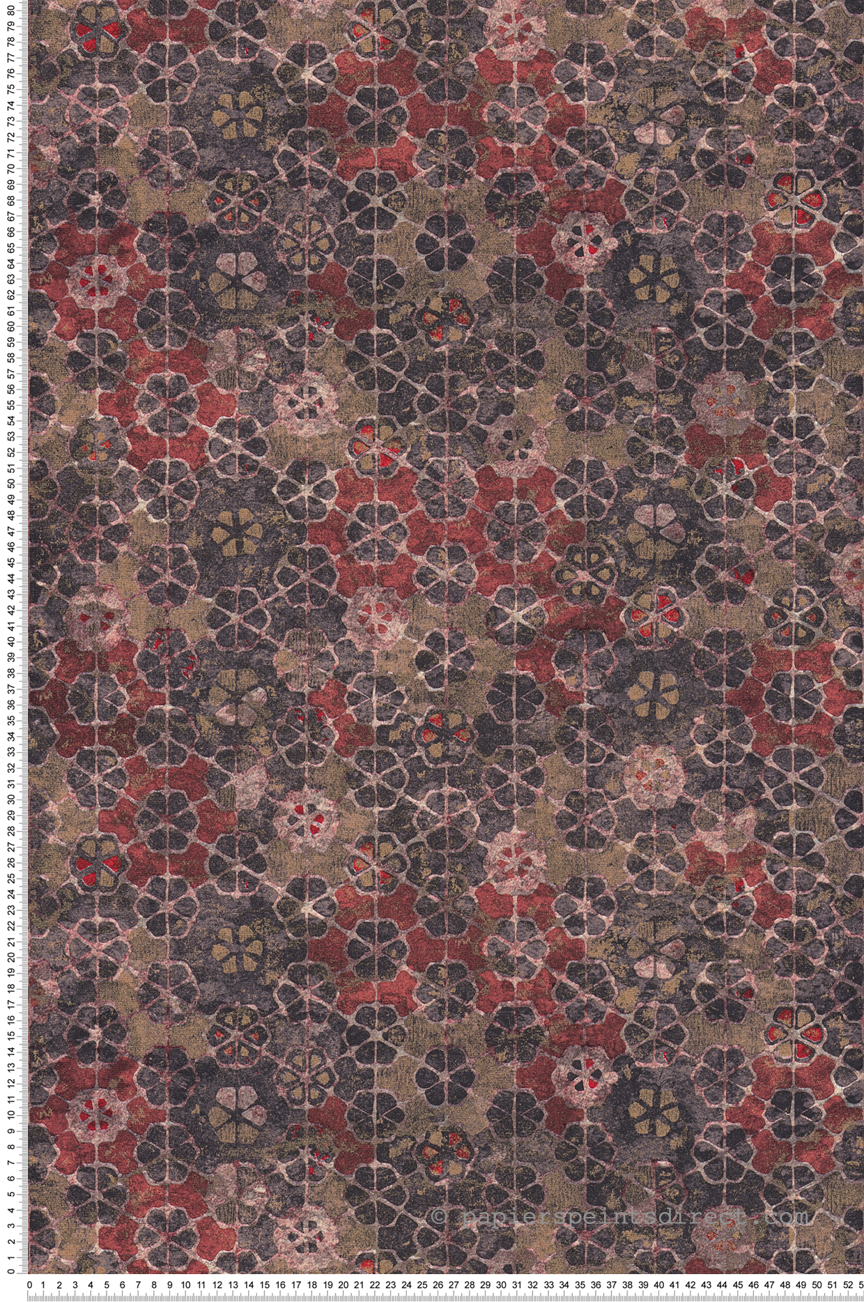 Papier peint Vintage Finca rouge - New Walls d'AS Création | Réf. SP15232