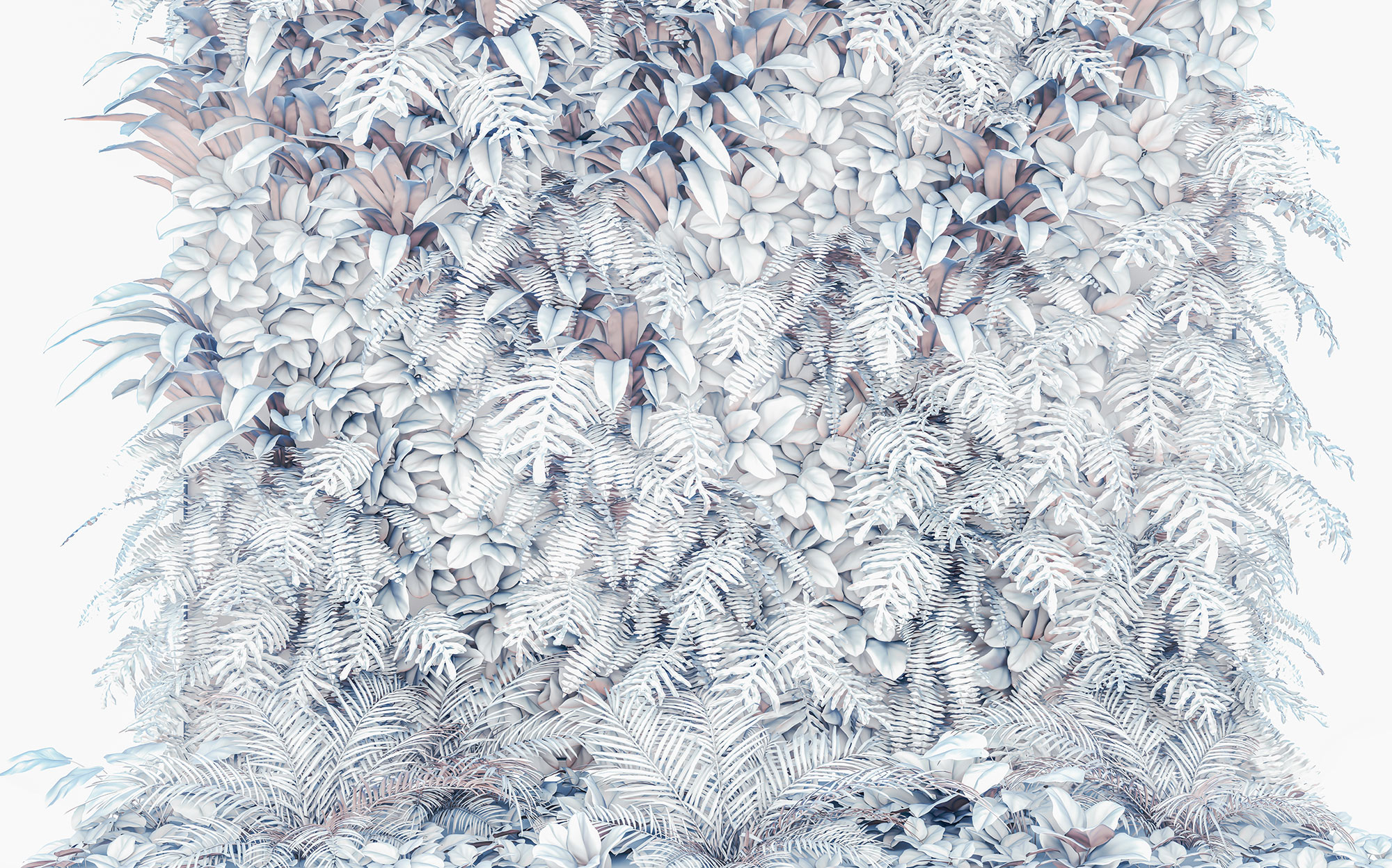 Panoramique Vertical Garden - Papier peint Komar