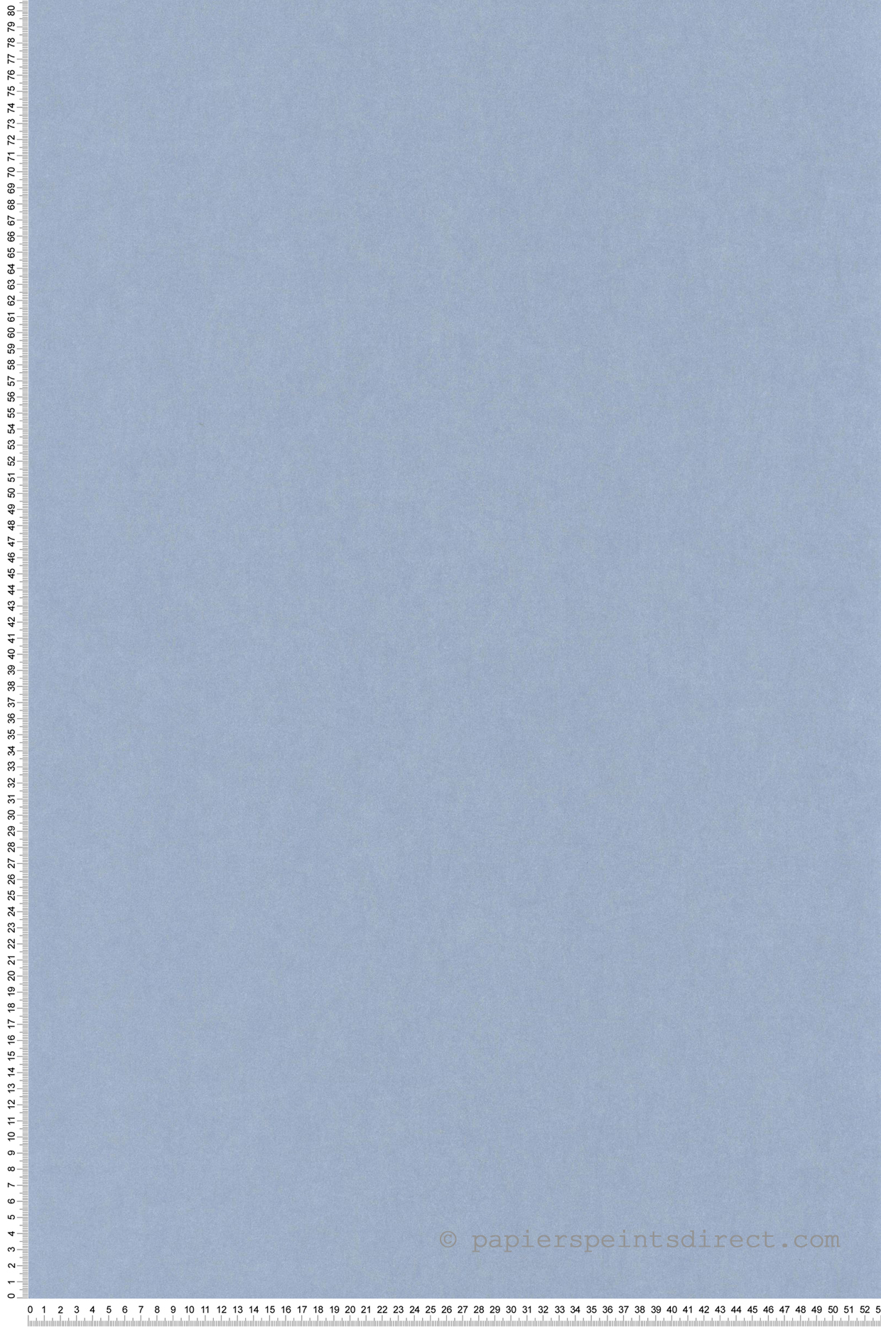 Papier peint Faux uni Lewis bleu layette argenté - Oxford de Casadéco | Réf. OXFD84076109