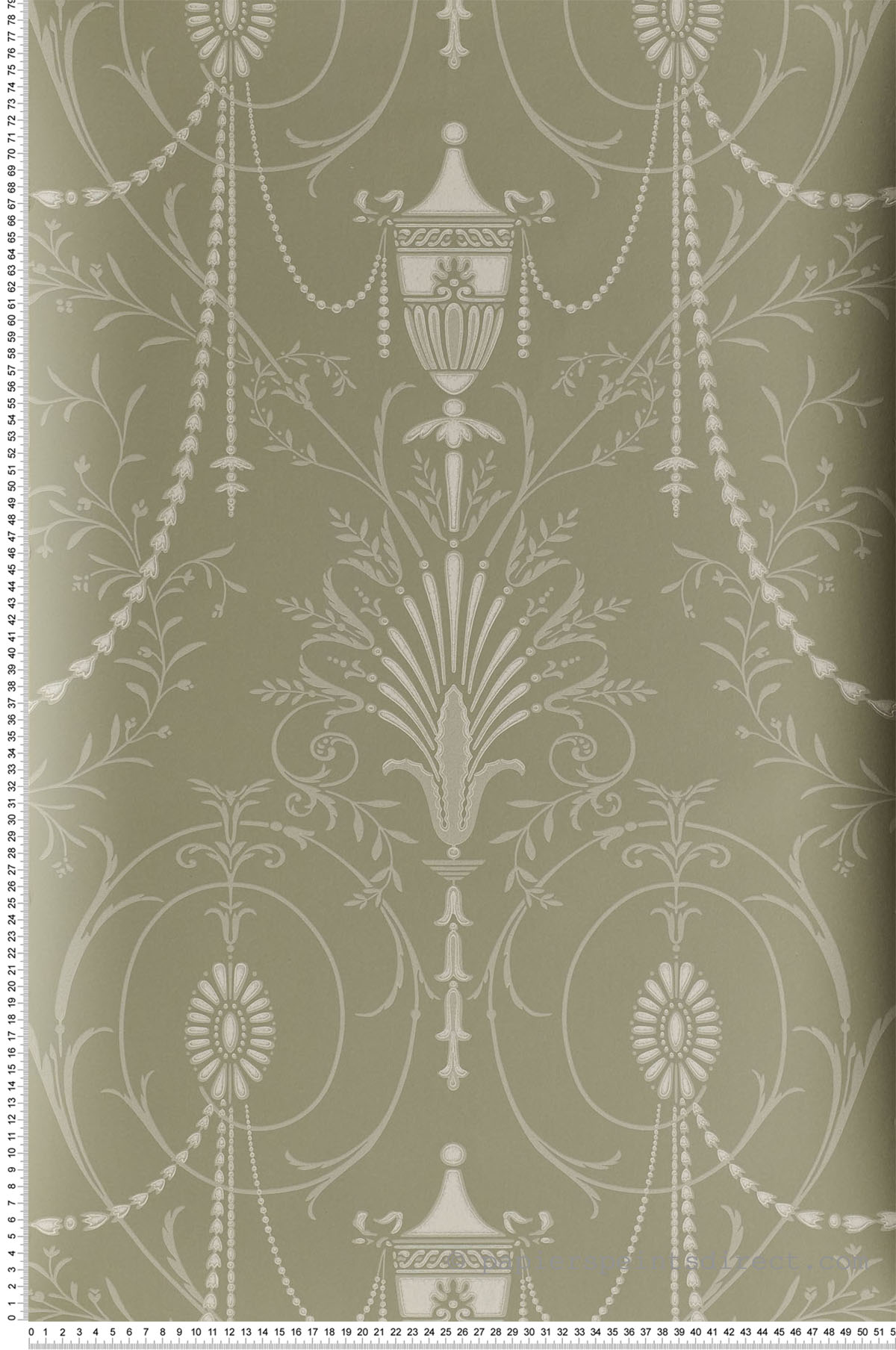 Papier peint Marlborough Earl - Collection London Wallpapers V de Little Greene