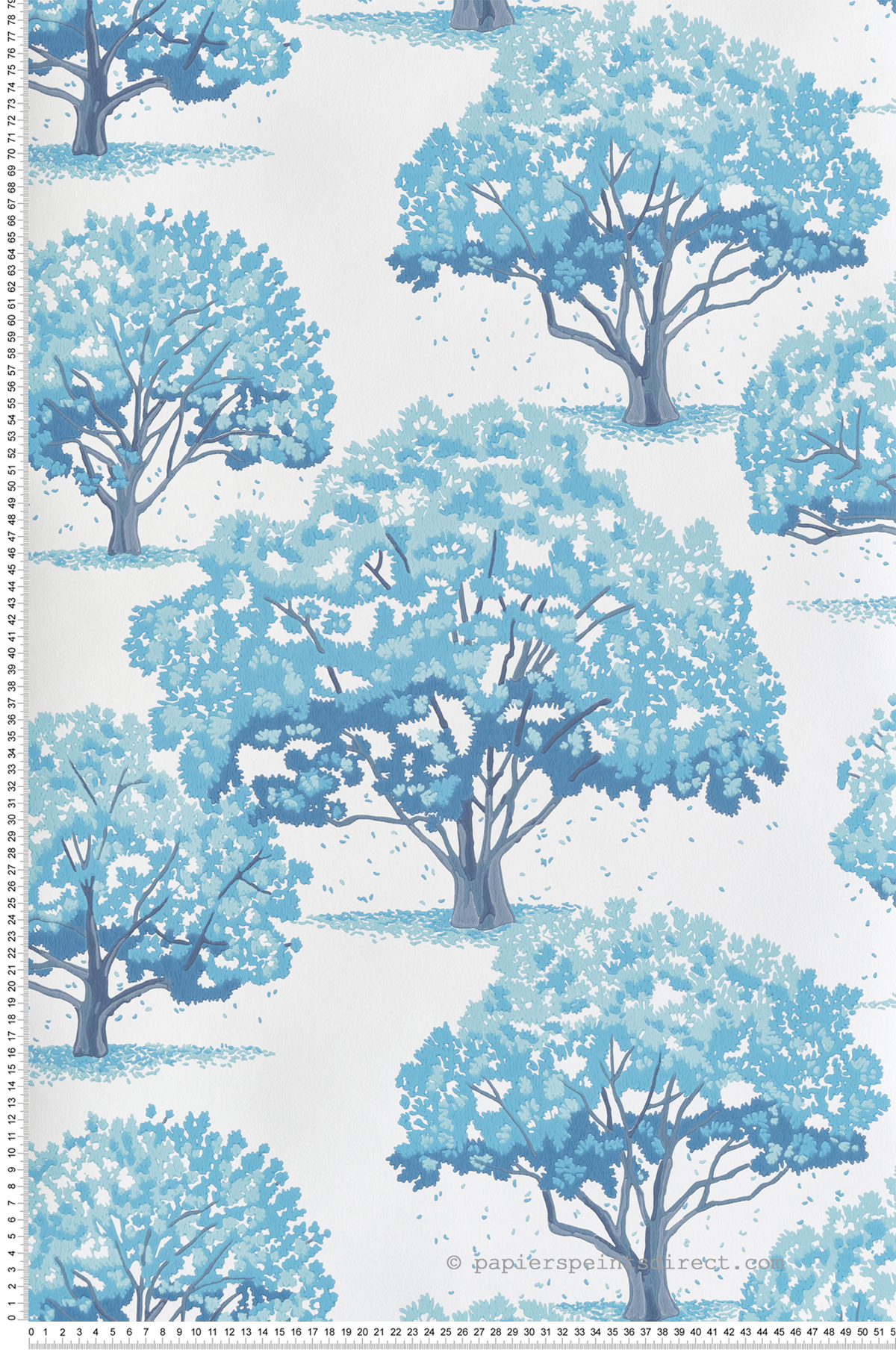 Papier peint Arbre Magnolia Blossom Tivoli - In The Garden de Little Greene | Réf. 0234MBTIVOL