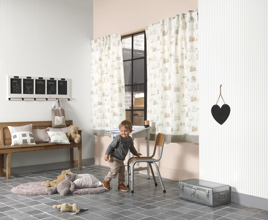 Papier peint enfant Uni beige - Happy Dreams de Casadéco | Réf. HPDM29691115