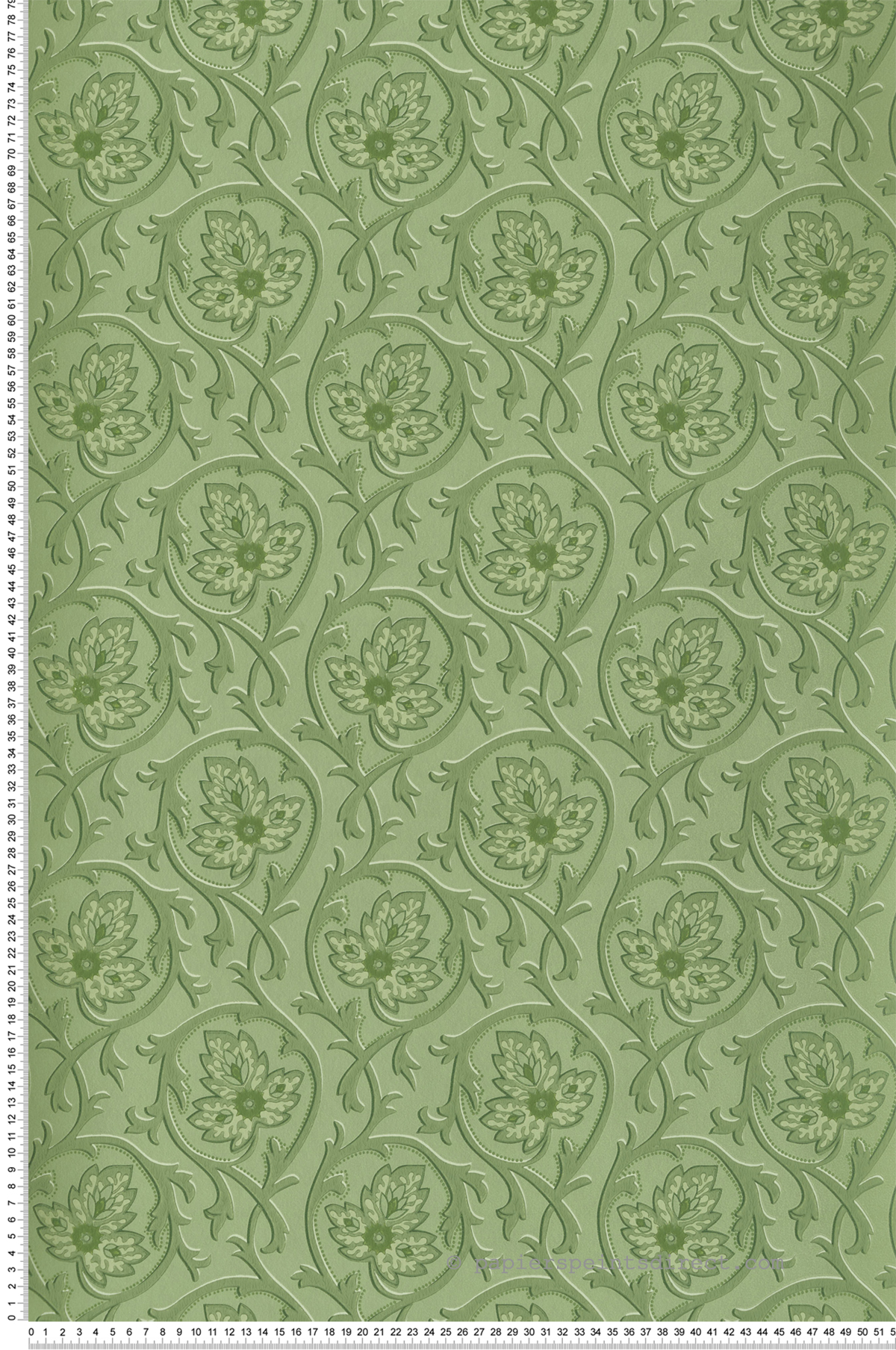 Papier peint Feuille Hoja Garden - National Trust Papers 3 de Little Greene | Réf. 0263HOGARDE
