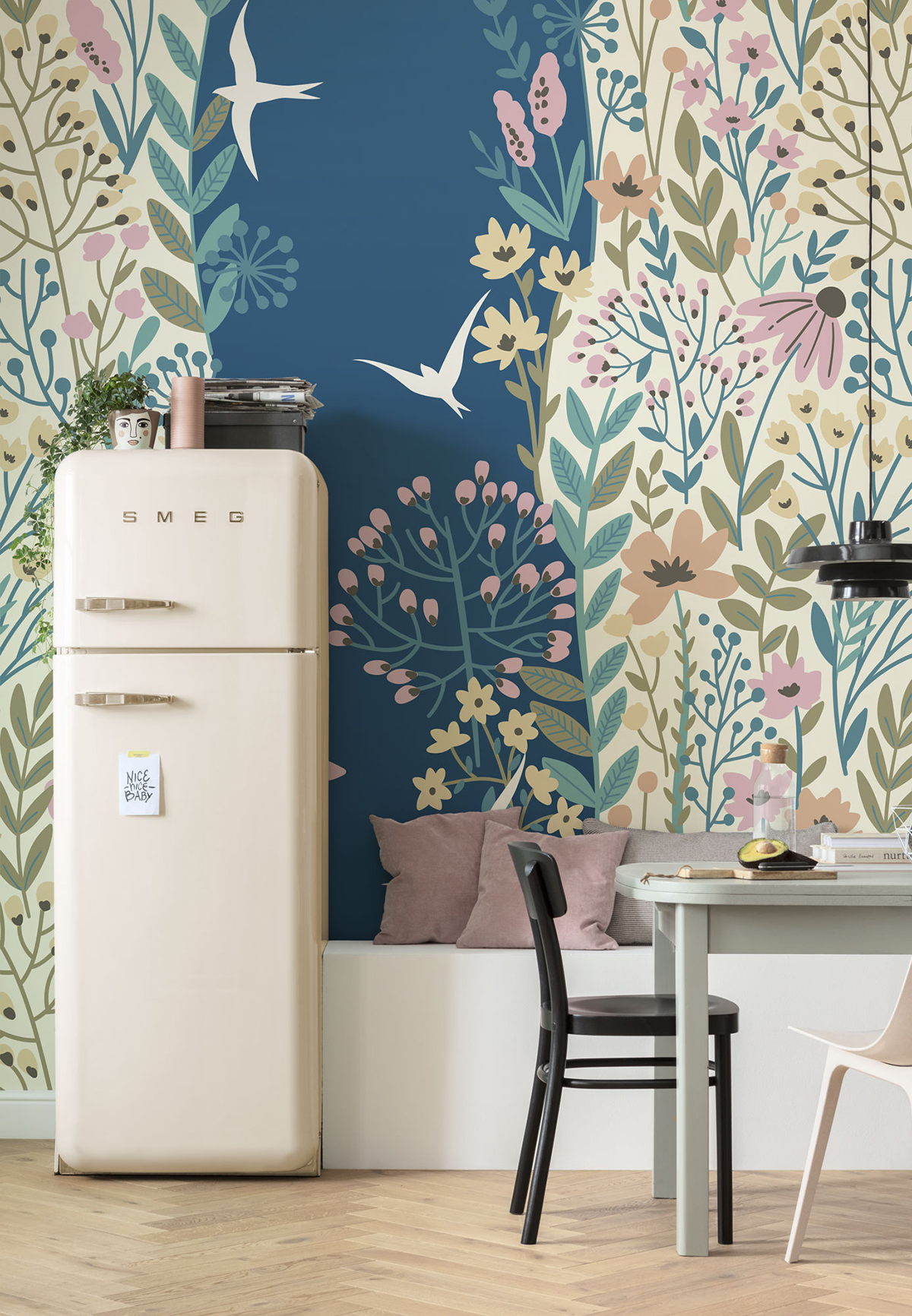 Papier peint panoramique Feuillage et Rivière Canyon of Dreams - Papier peint Komar Le Jardin