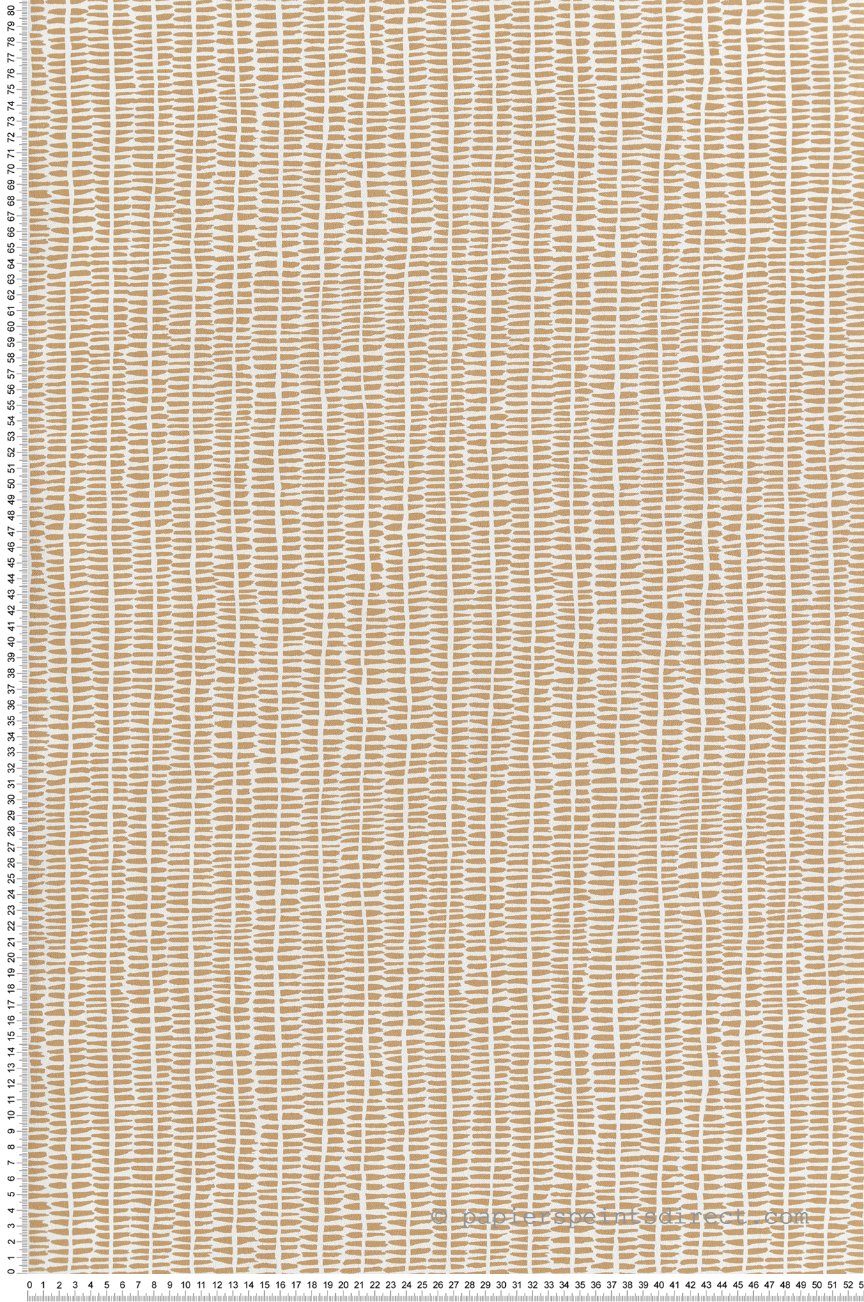 Papier peint Goutte Pinceau camel - Dolce Vita de Lutèce | Réf. LTC-11230602