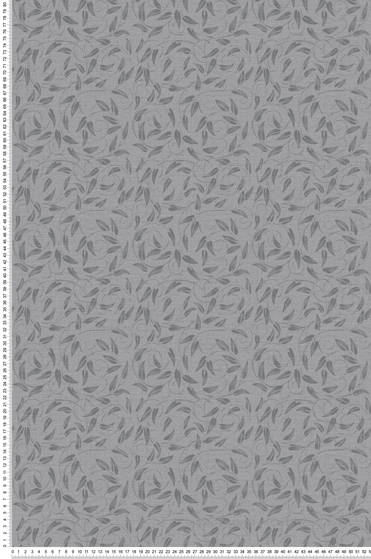 Papier peint Guirlande Feuille Liberty gris éléphant - The Wall Llewelyn-Bowen de Lutèce | Réf. LTC-LB25158