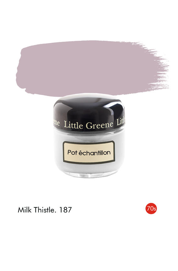 Pot échantillon Milk Thistle (1970s) n°187 - Finition Absolute Matt Emulsion