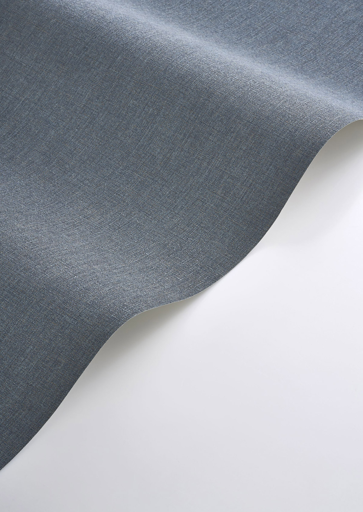 Papier peint Uni Lin Caractère bleu orage - Seaside de Casadéco AMB5 | Réf. SEAS201176886