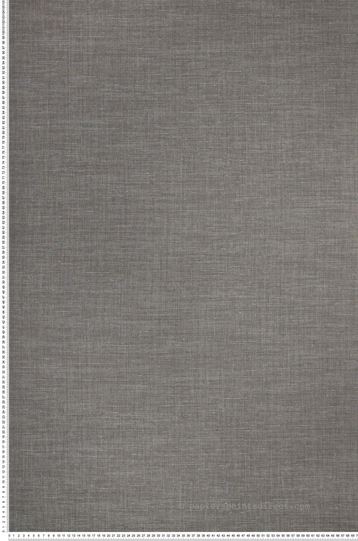 Papier peint Lin Shinok gris fer - Le Lin 2 de Casamance | Réf. CAS-73813680