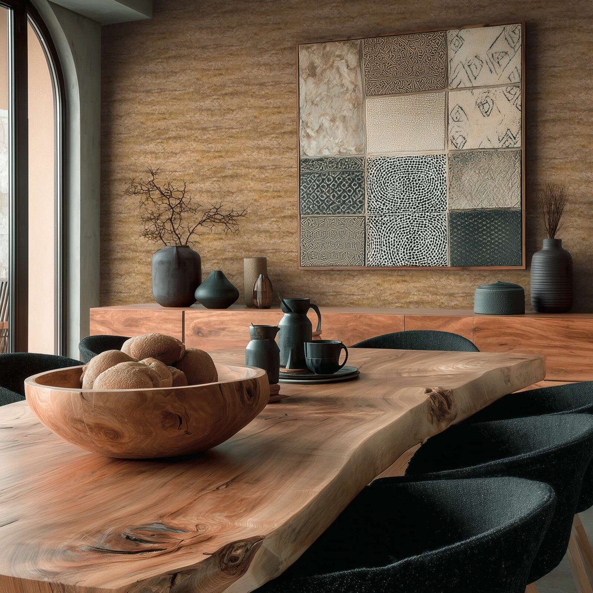 Papier peint Pierre Brute Minéral ocre - Vibes & Styles d'A.S. Création AMB4| Réf. AS-791994