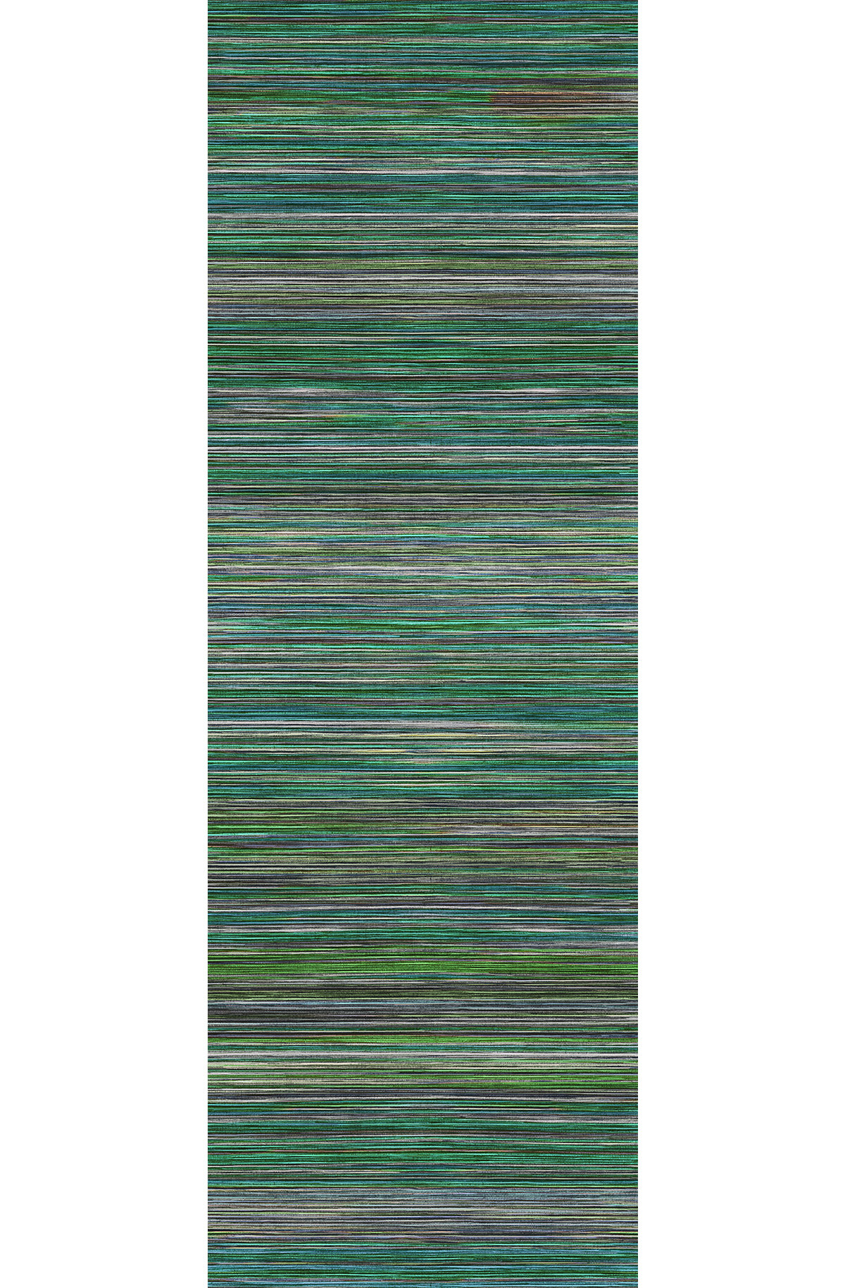 Papier peint panoramique Sisal Pai-Pai vert - B H260 - Amani de Masureel | Réf. MAS-DGAMA1022-260