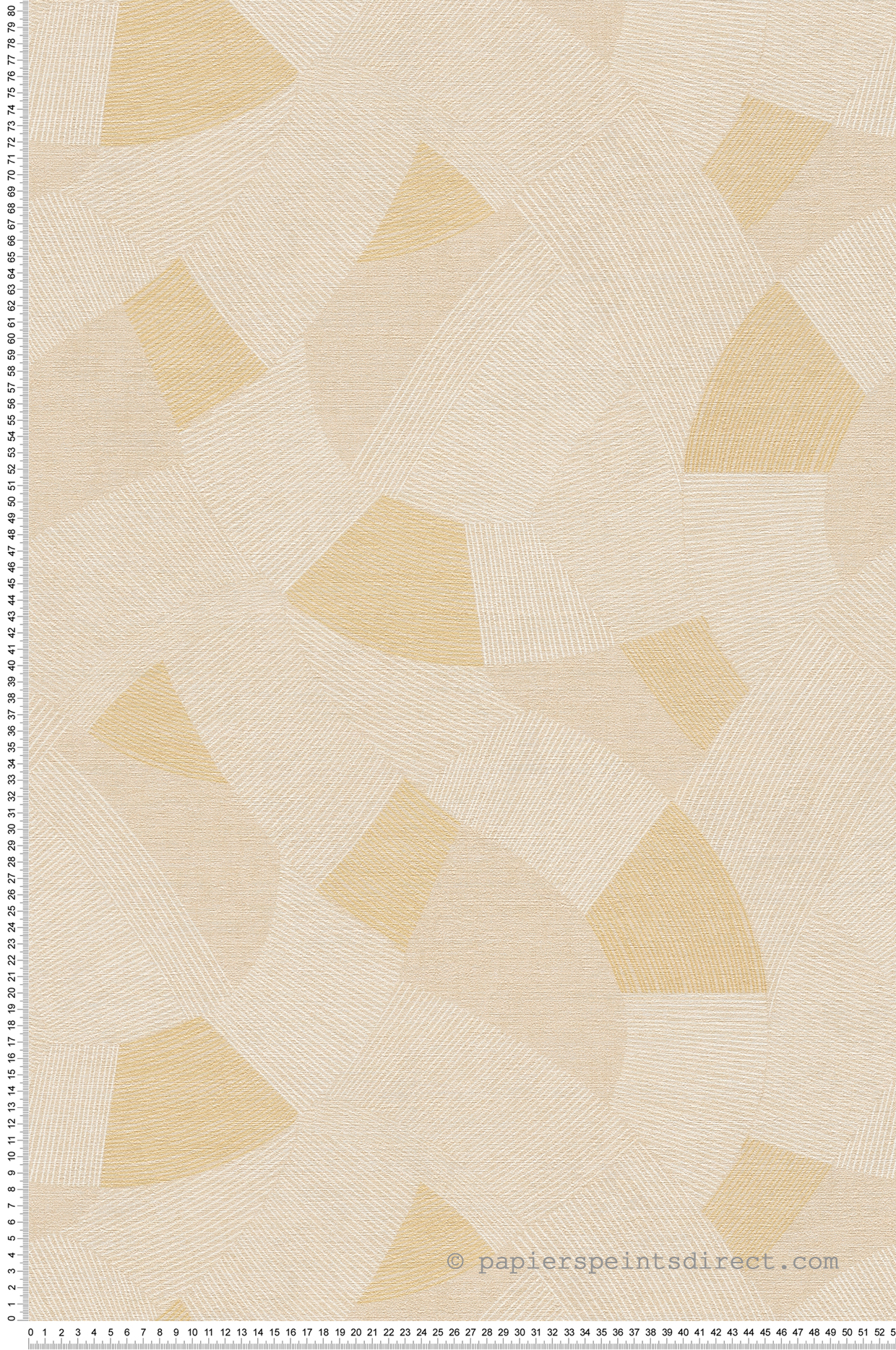 Papier peint Géométrie Rayé Calley grège doré - Cuba 2 d'A.S. Création | Réf. AS-791601