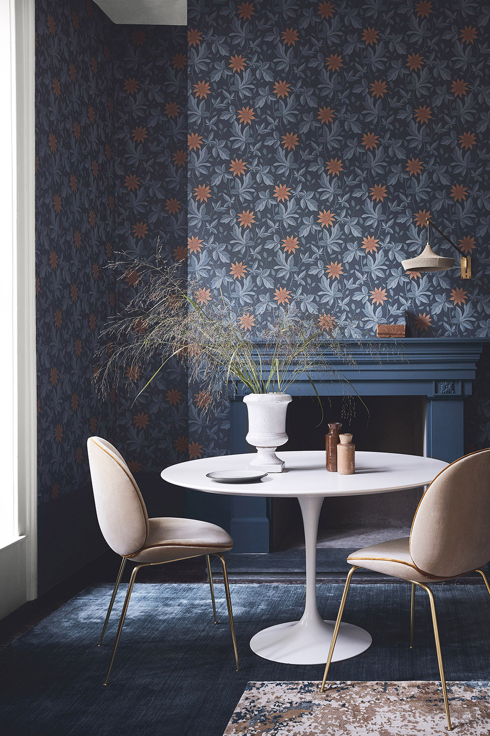 Monroe Night Flower - Collection Archive Trails 2 de Little Greene