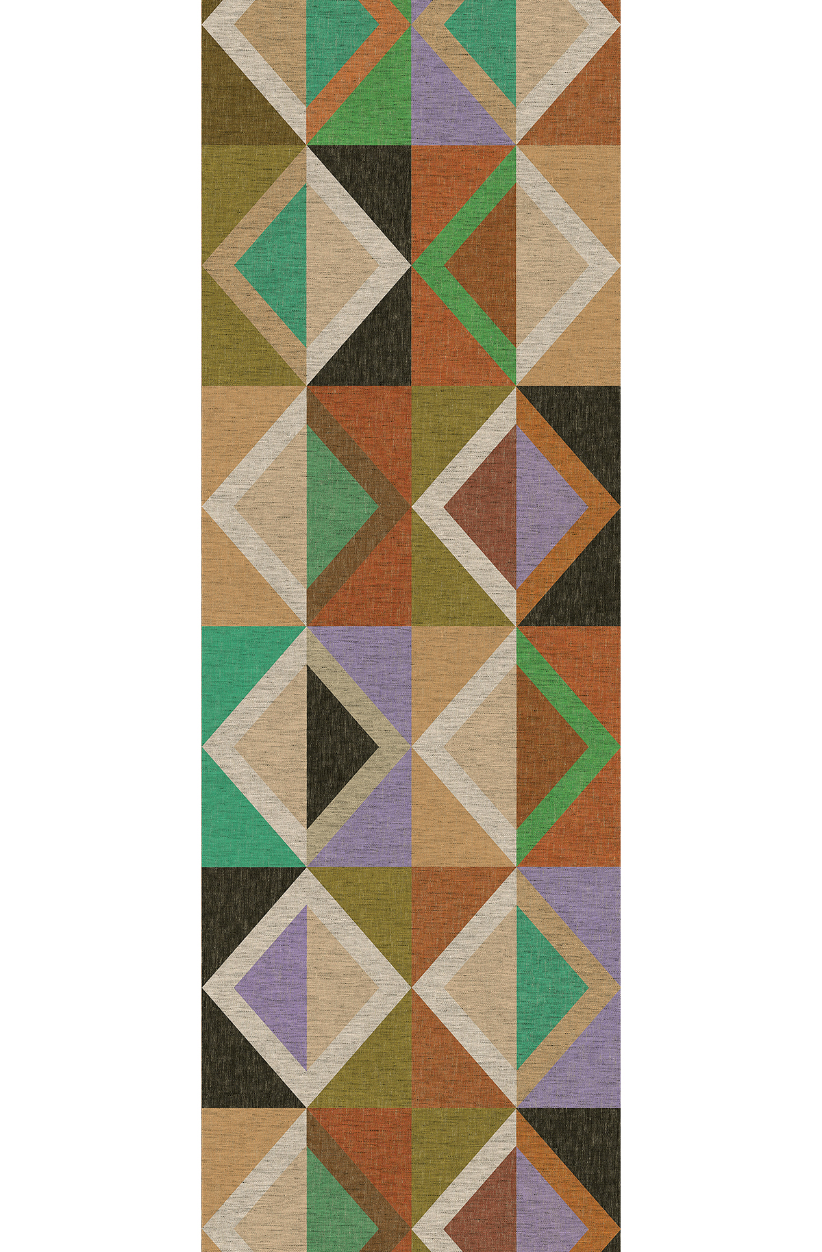 Papier peint panoramique Géométrique Lunca parme - B H260 - Joy de Masureel | Réf. MAS-DGJOY4032-260