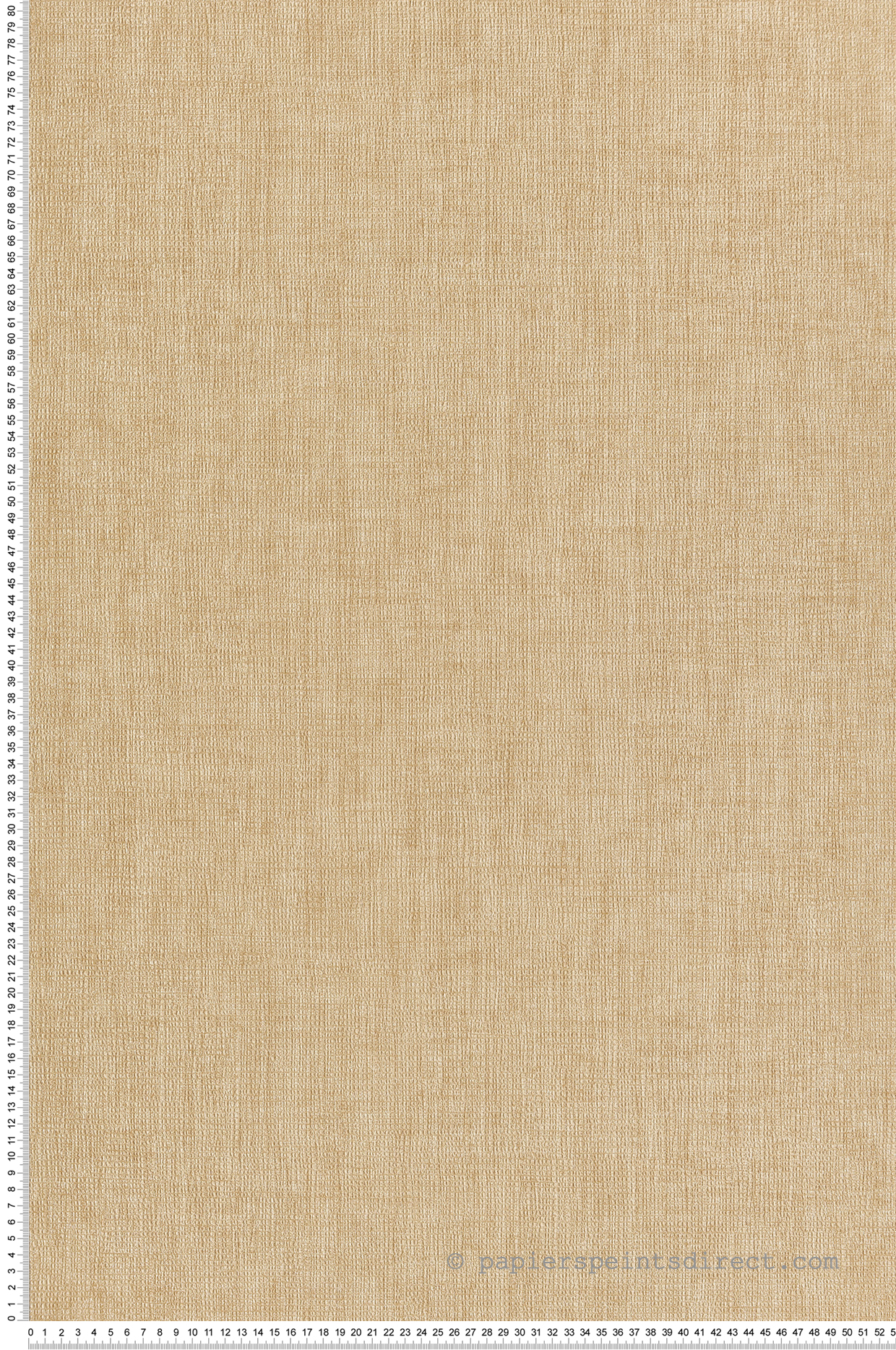 Papier peint Faux Uni Textile vanille - Jaipur de Montecolino | Réf. MC-26483