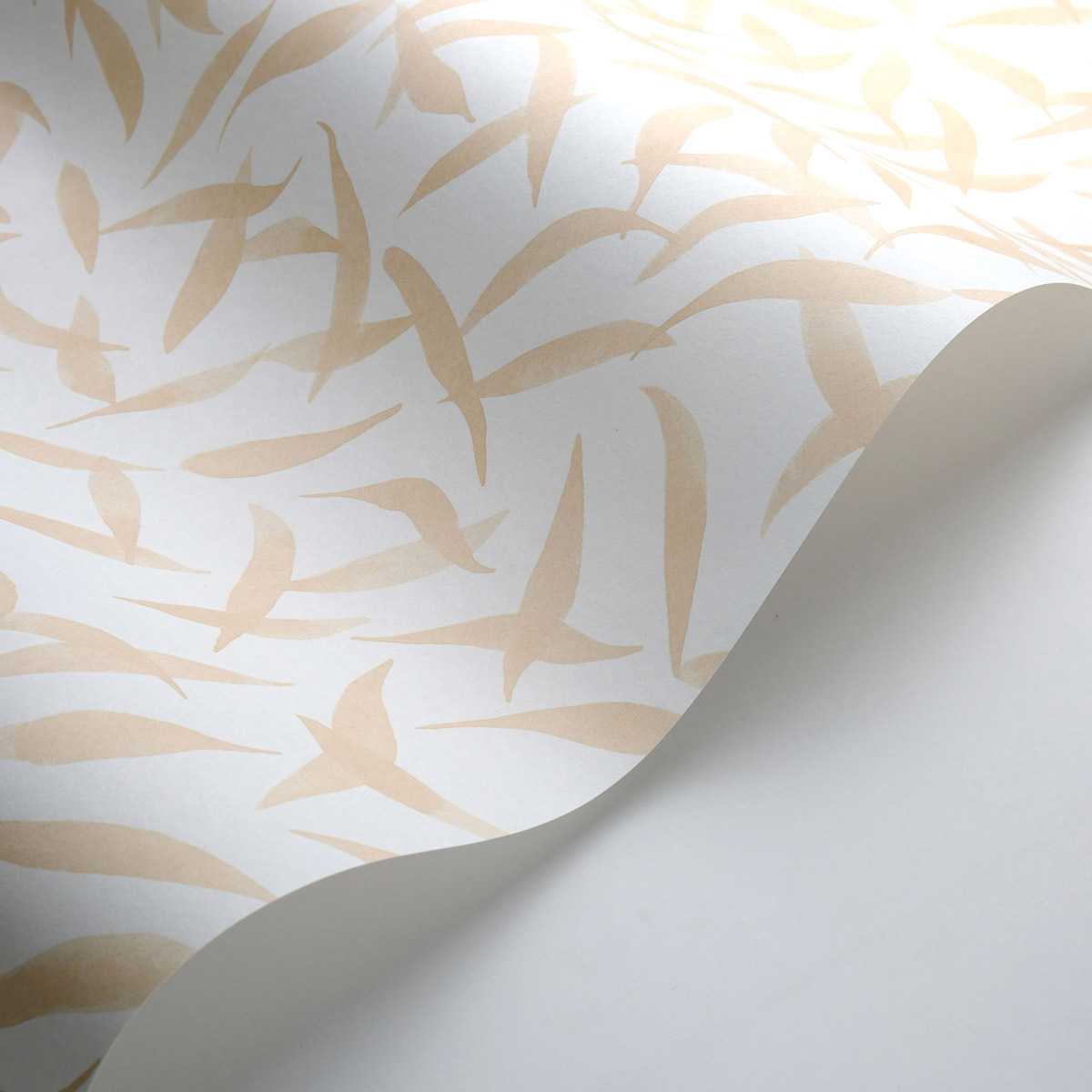 Papier peint Feuille Clos des Oliviers beige - Echappée Belle de Casadéco AMB3| Réf. ECHA89841122