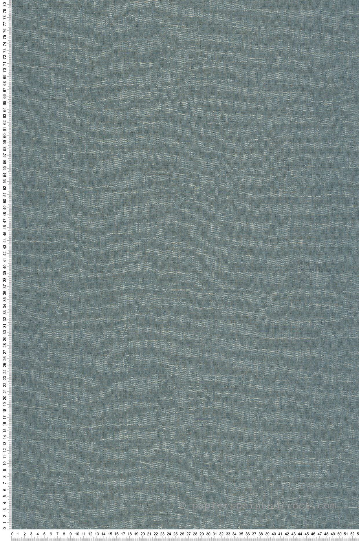 Papier peint Uni Lin bleu gris doré - Maison Siméon de Casélio | Réf. MSI103236725