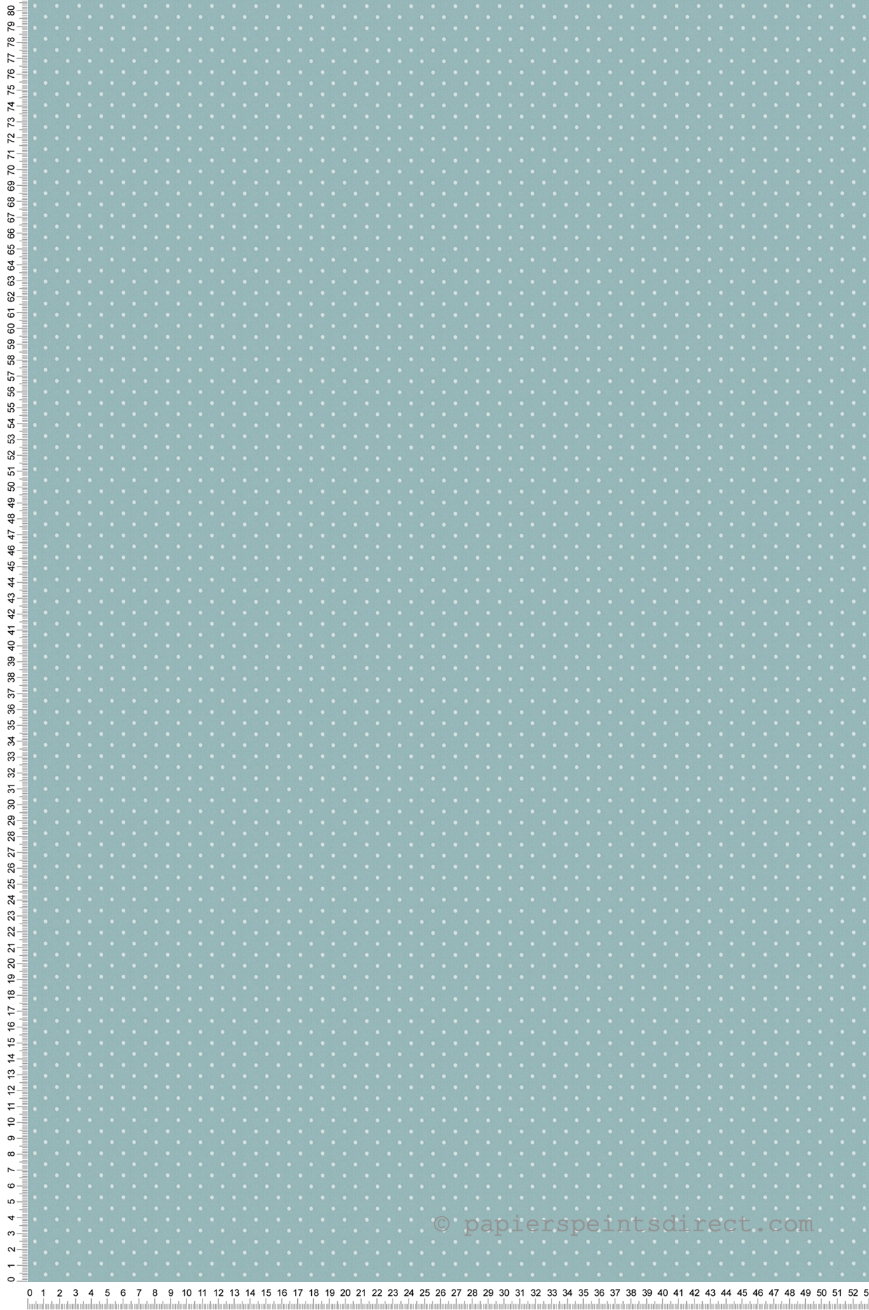 Papier peint Pois Charme turquoise blanc - Maison Charme d'A.S. Création | Réf. AS-390705