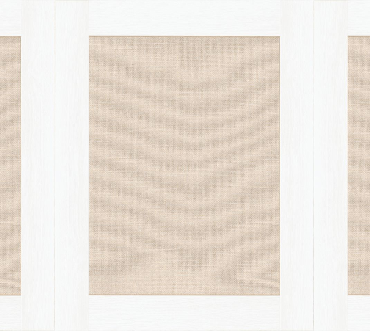 Papier peint Soubassement Jute S blanc - Reliefs de Casélio | Réf. RLF105220000