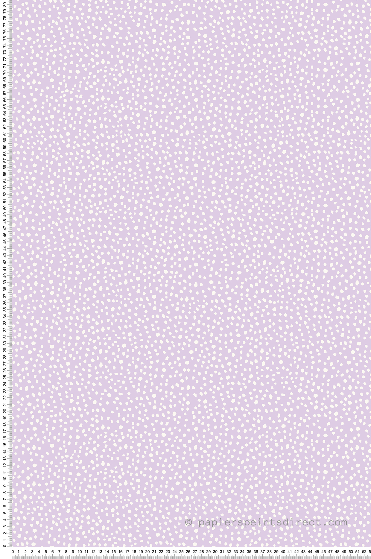 Papier peint Pois Disparate lila - Imagine de Lutèce | Réf. LTC-DL27579
