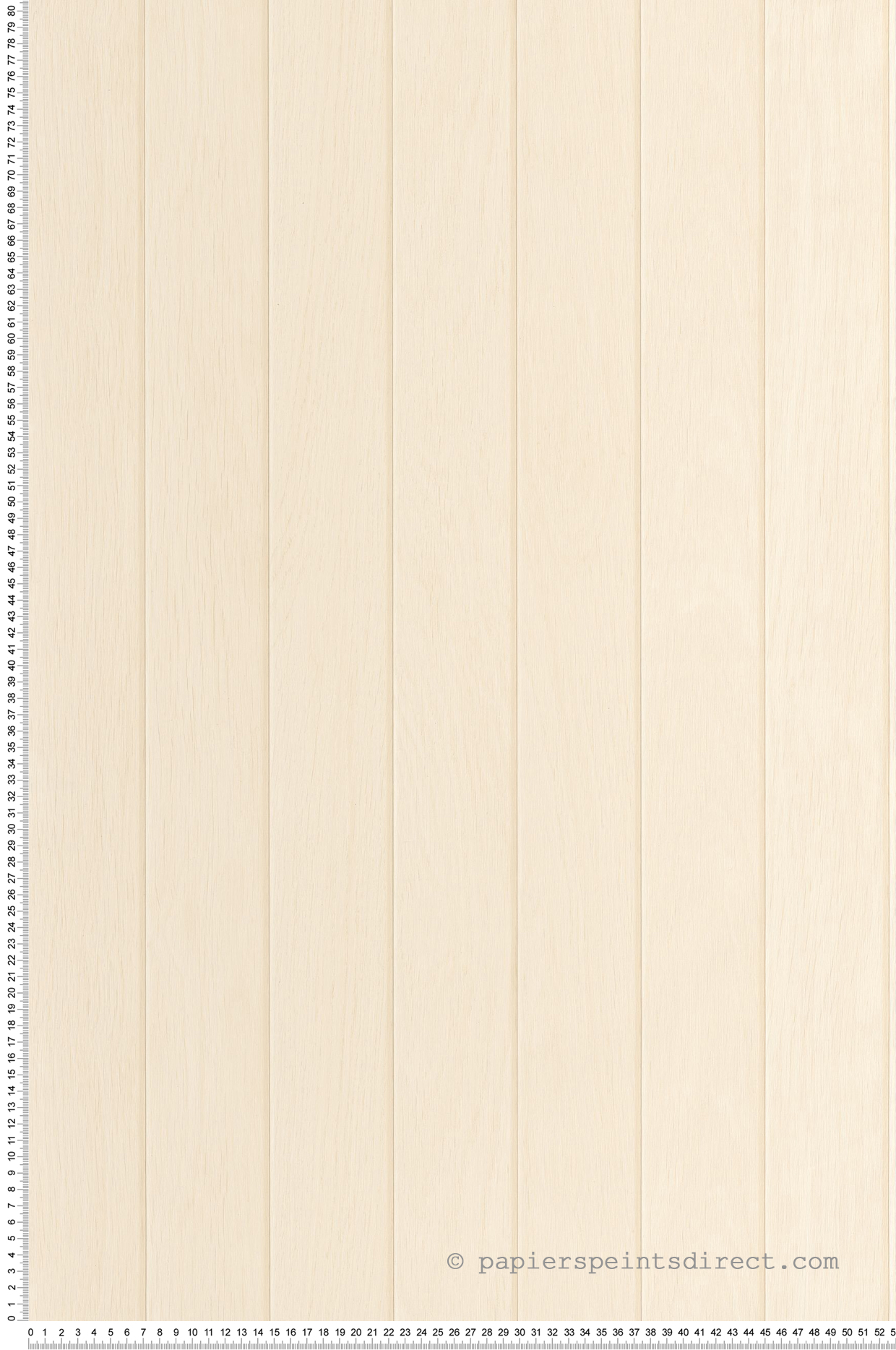 Papier peint Bois Lames Essentia blanc cassé - Woodline de Casélio | Réf. WOD106850000