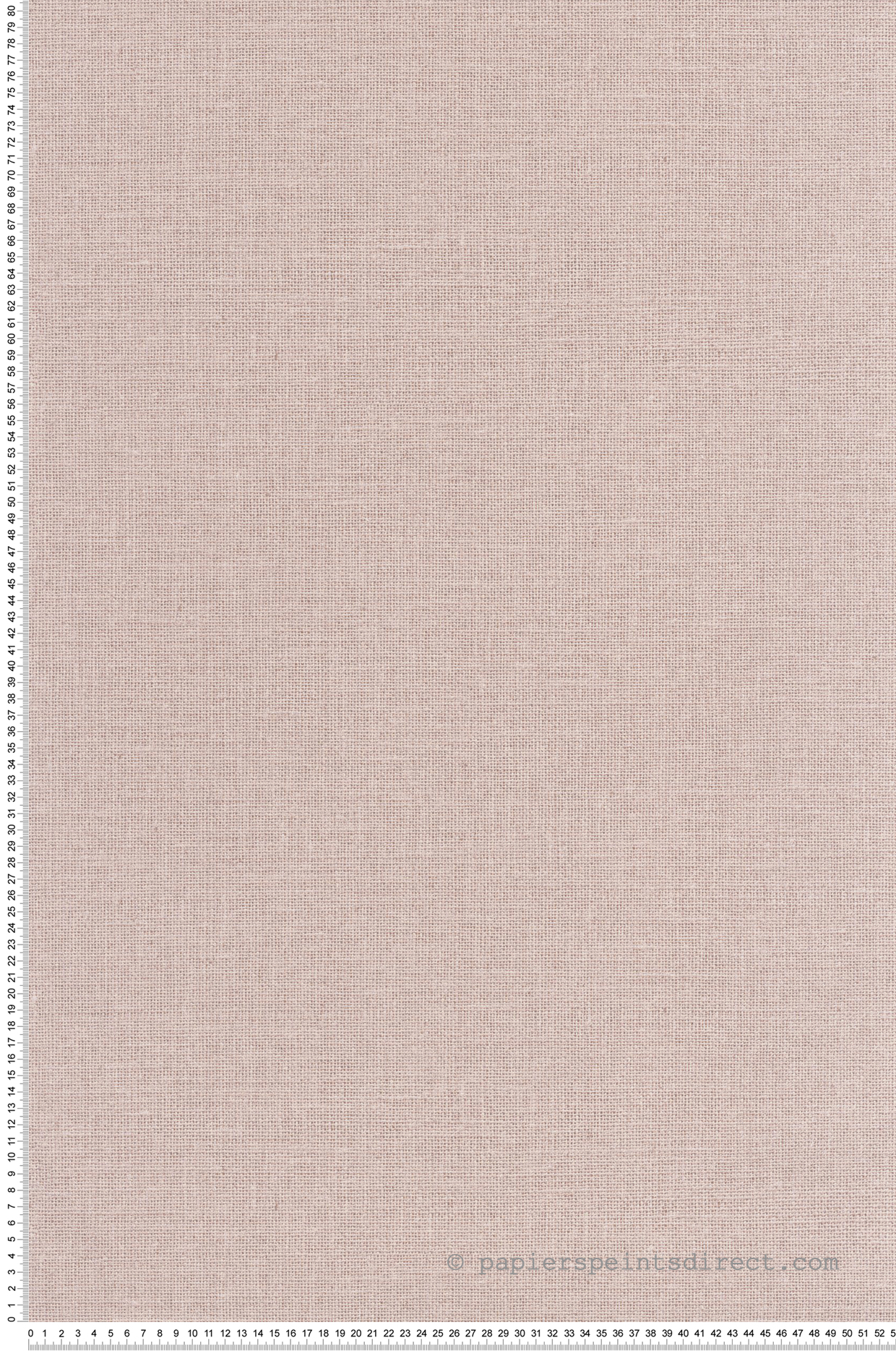 Papier peint Effet Toile de Jute beige rose - Jute de Casélio | Réf. JTE104011807