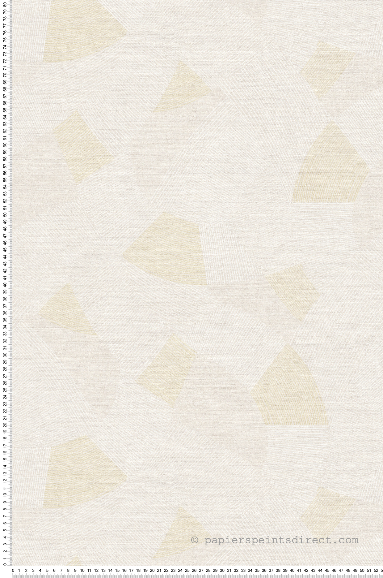 Papier peint Géométrie Rayé Calley grège doré - Cuba 2 d'A.S. Création | Réf. AS-791601