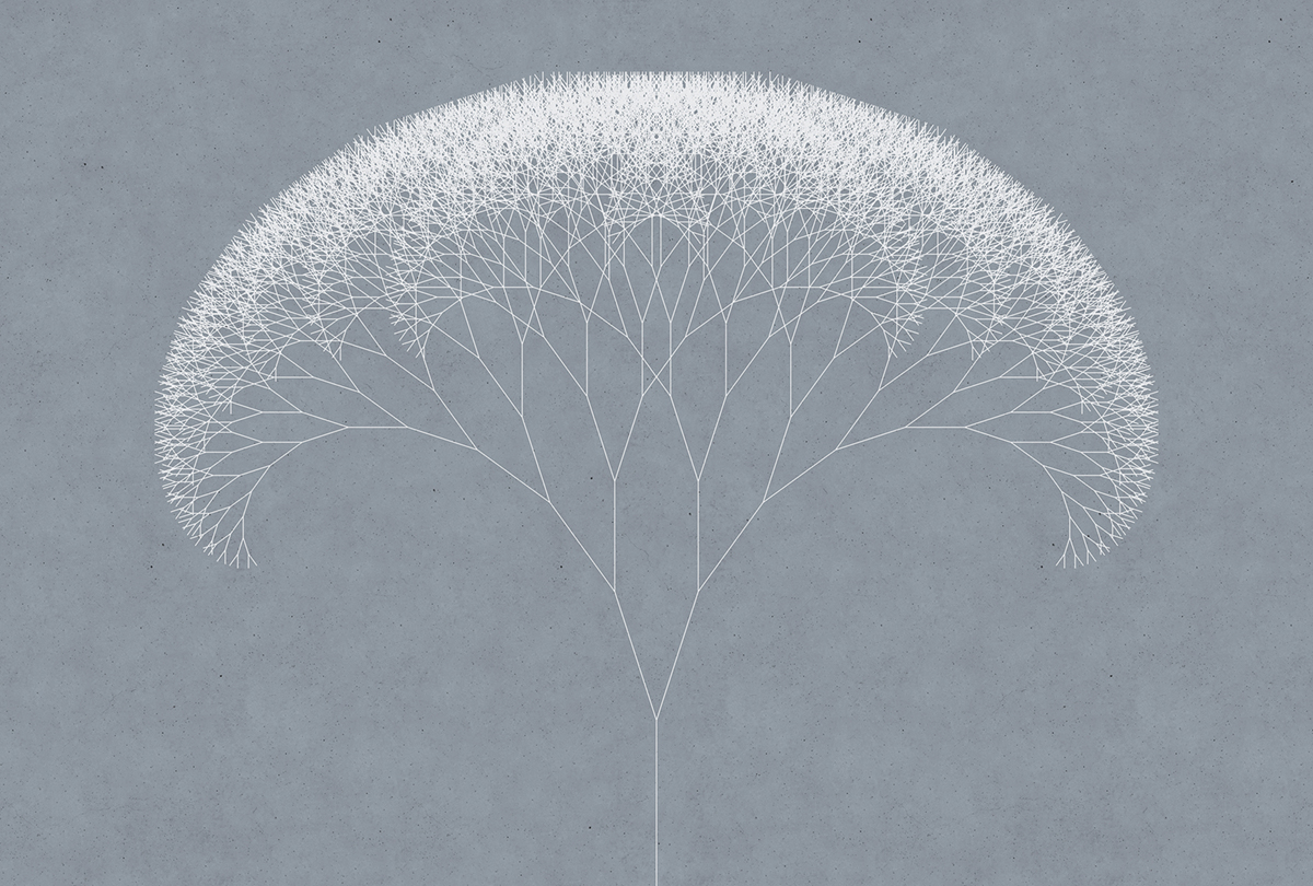 Papier peint panoramique Arbre Trees 2 - Référence DD110866 - Intissé 200g/m2 - Standard 400 x 270