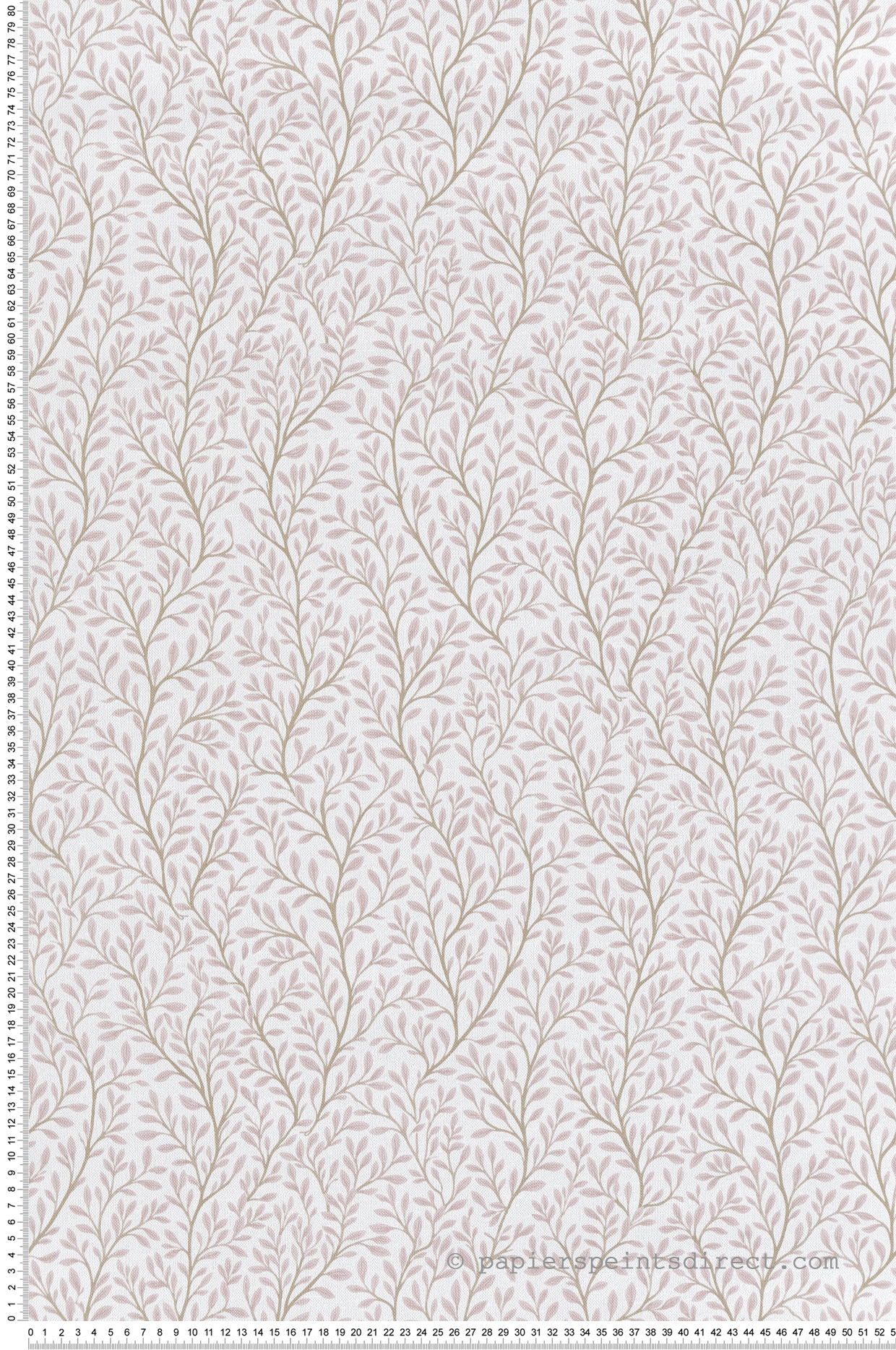 Papier peint Végétal Romance rose - Garden Party 2 de Montecolino | Réf. MC-8364