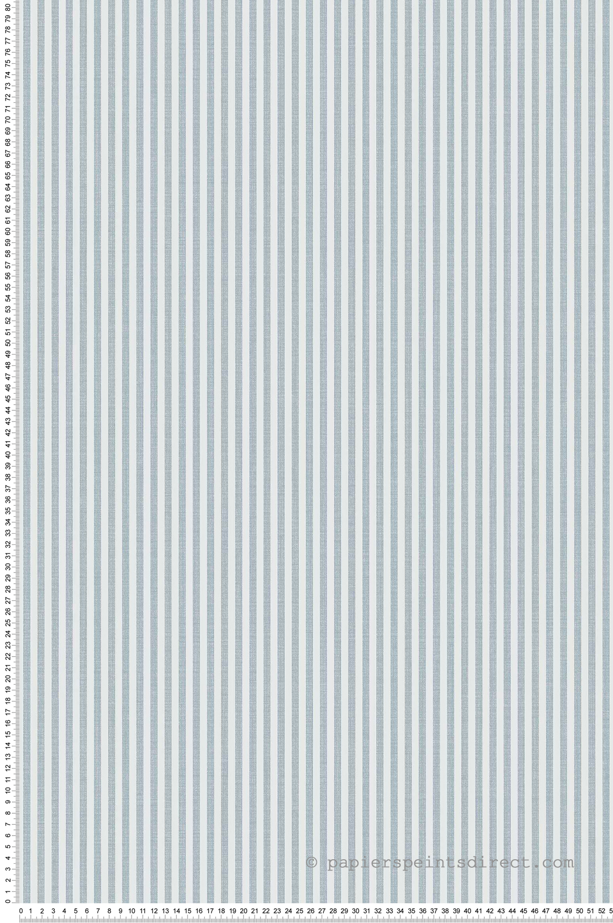Papier peint Fines Rayures Textile bleu doux - Stripes & Checks de Montecolino | Réf. MC-ST38486