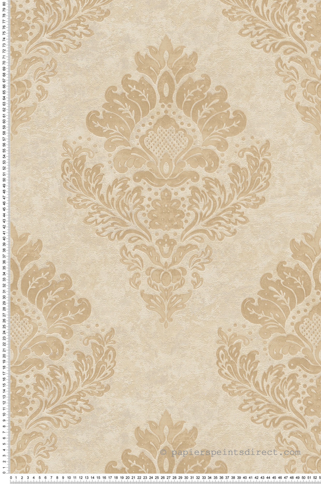 Papier peint Baroque Damasse beige - Metropolitan Stories 2 d'AS Création | Réf. SP15537