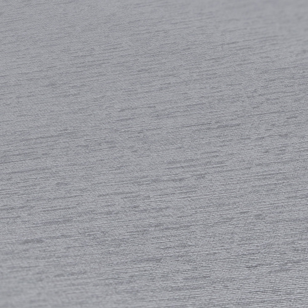 Papier peint Uni Toile Fond Tissé gris bleu - Famous Garden d'A.S. Création AMB4 | Réf. AS-393519