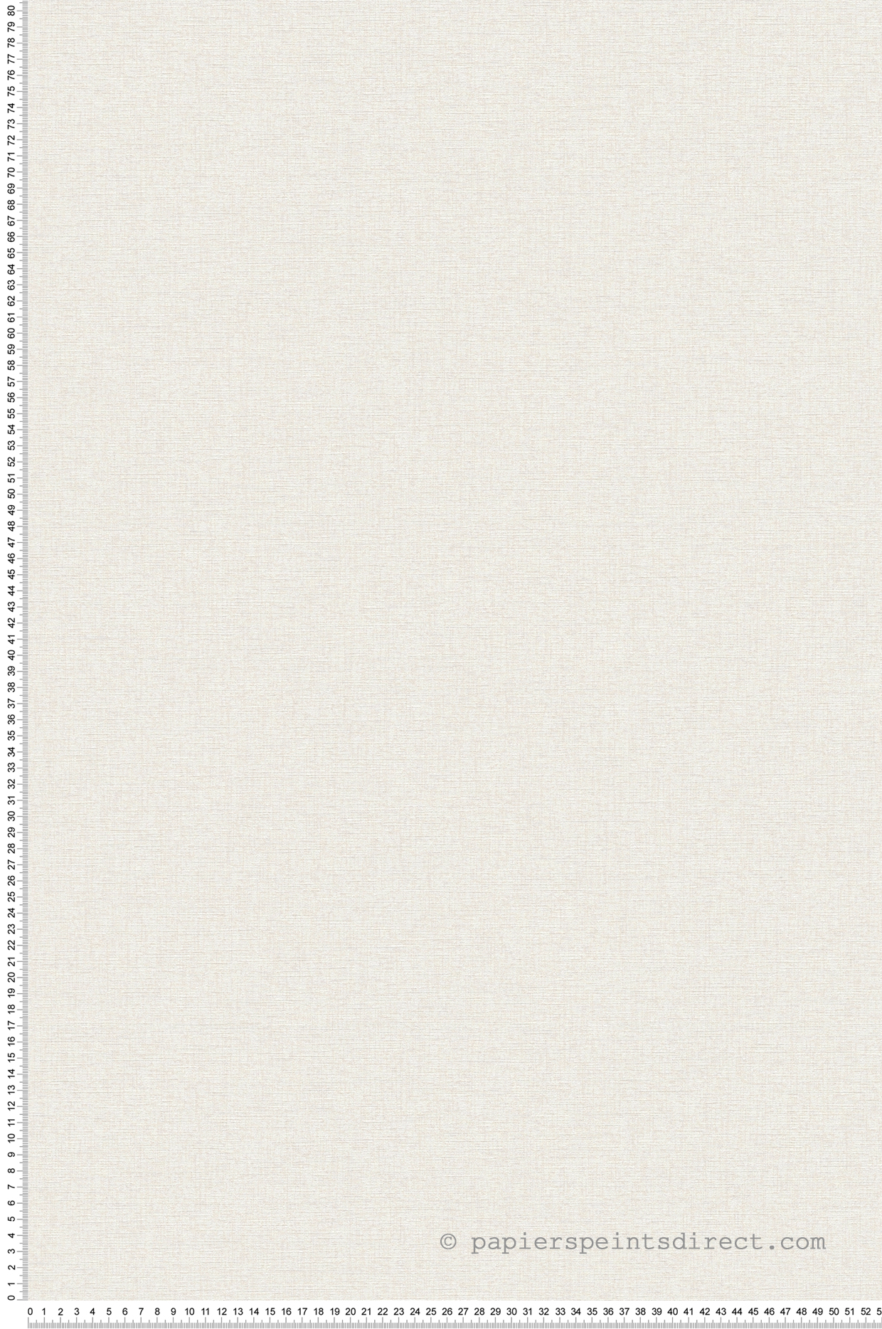 Papier peint Faux Uni Tissu Chiné écru - Famous Garden d'A.S. Création | Réf. AS-393531