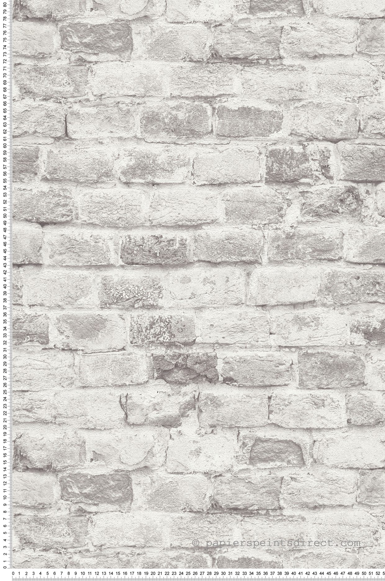 Papier peint Brique Ancienne gris clair - Elements 2 d'A.S. Création | Réf. AS-388144