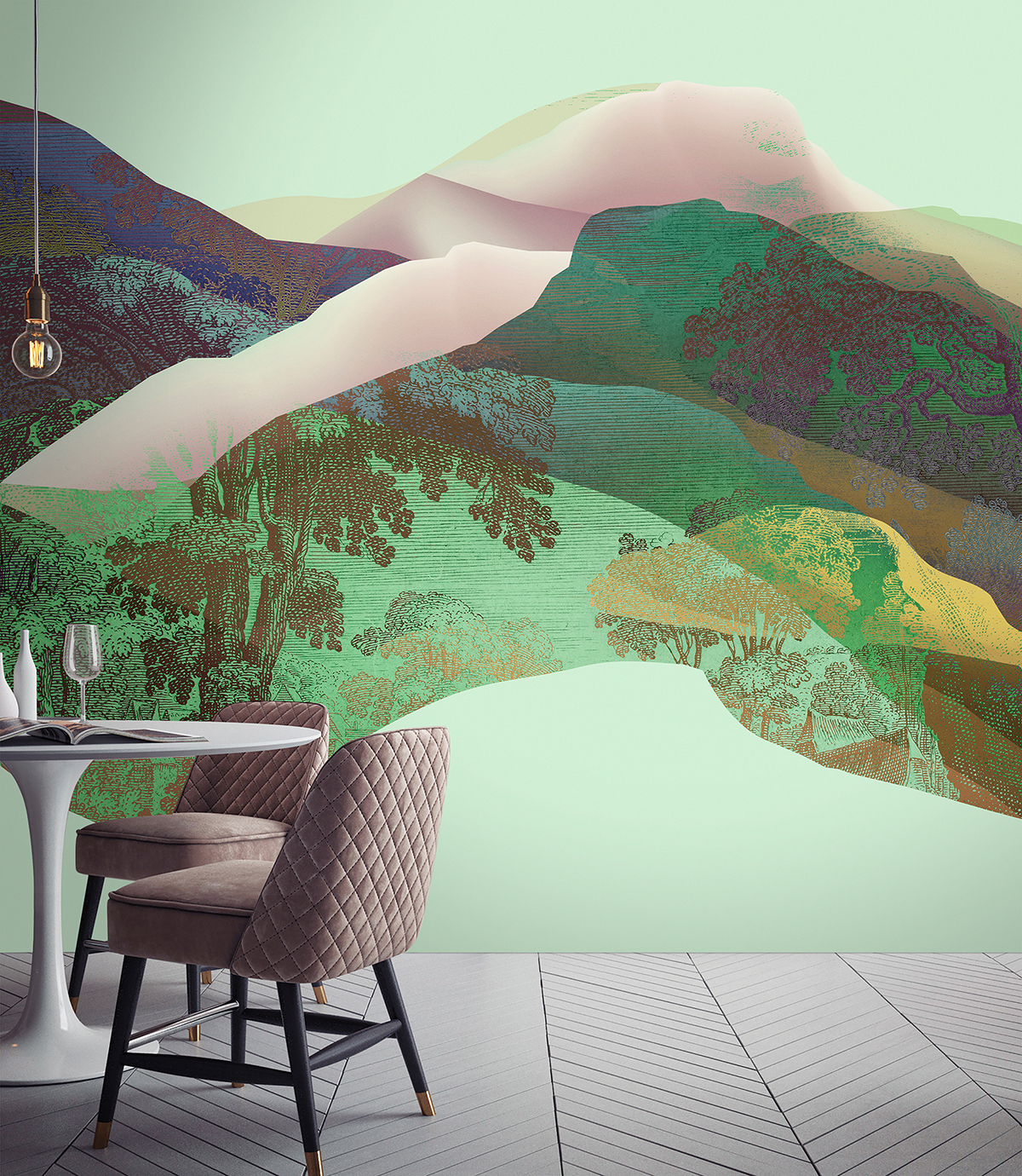 Papier peint panoramique Walls by Patel 3 - Référence DD121804 - Intissé 200g/m2 - 400 x 270 cm