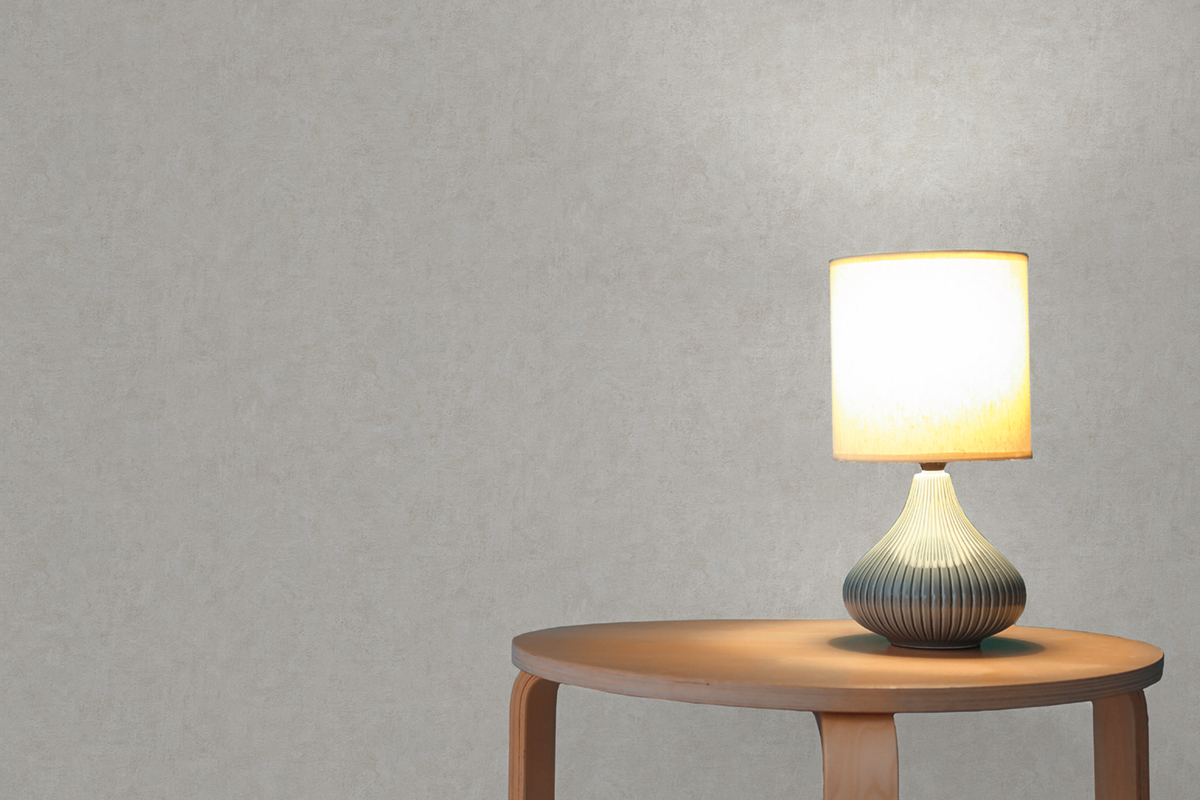 Papier peint Uni Sumatra écru - Natural Living d'A.S. Création AMB3 | Réf. AS-386395