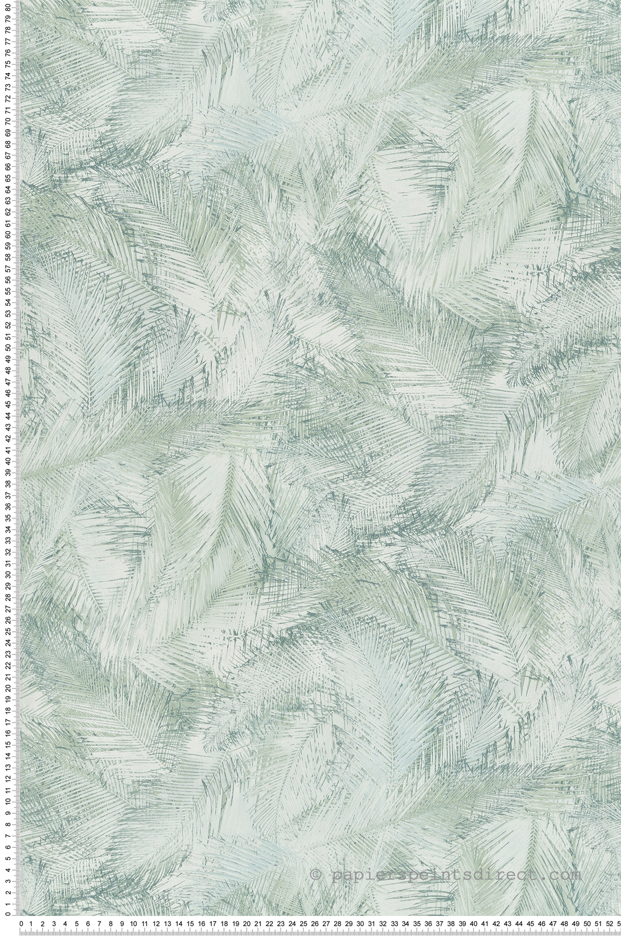 Papier peint Palme Oasis vert clair - Explore de Lutèce | LTC-EXP560