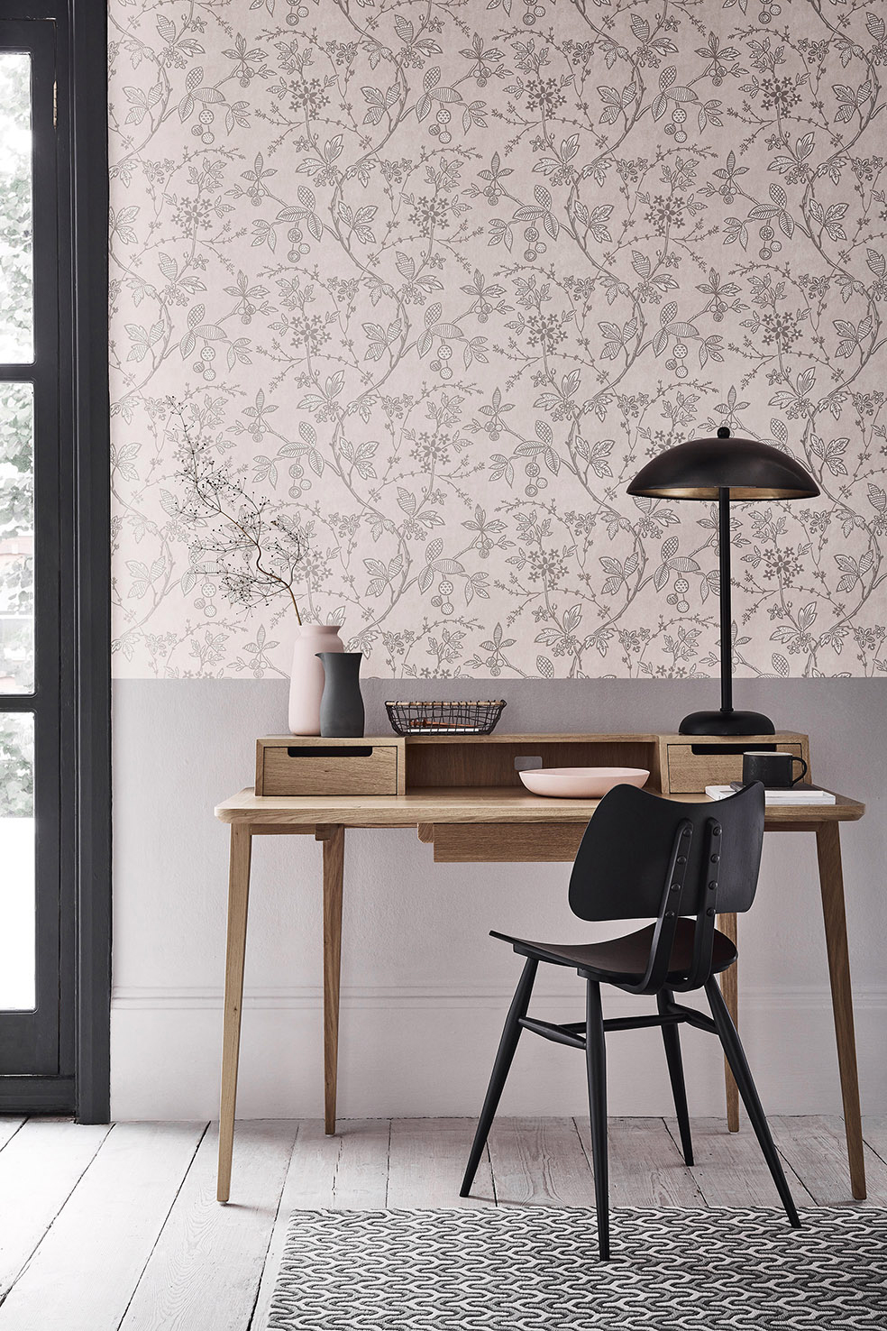 Wrest Trail Pink Plaster - Collection Archive Trails 2 de Little Greene