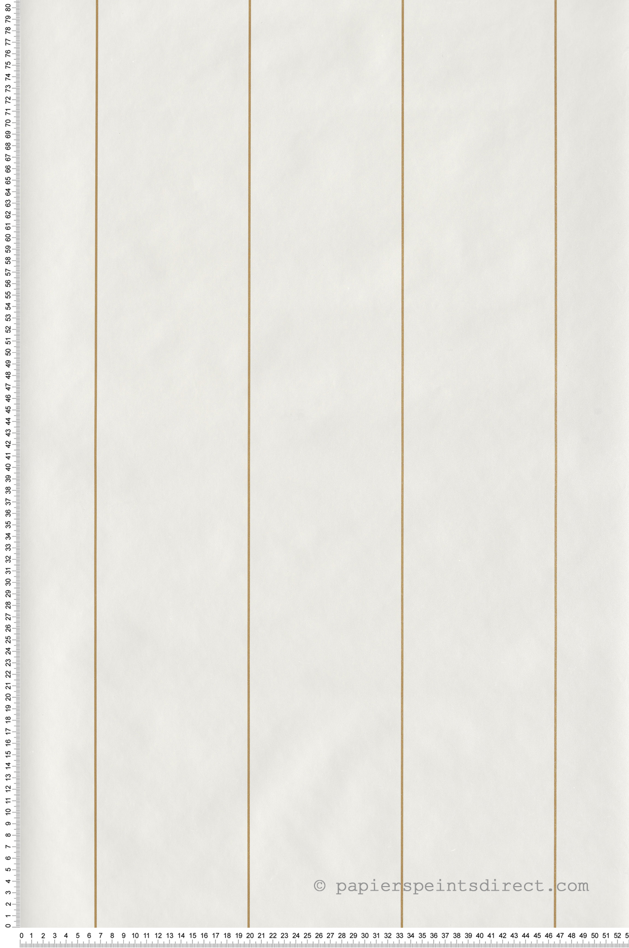 Papier peint Rayure Verticale Sunny doré - Happy Therapy de Casélio | Réf. HTH104090298