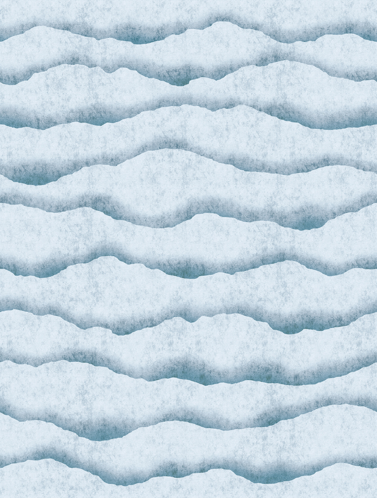 Papier peint panoramique Vague Sable bleu - Panorama 2 de Lutèce | Réf. LTC-PAN1783C