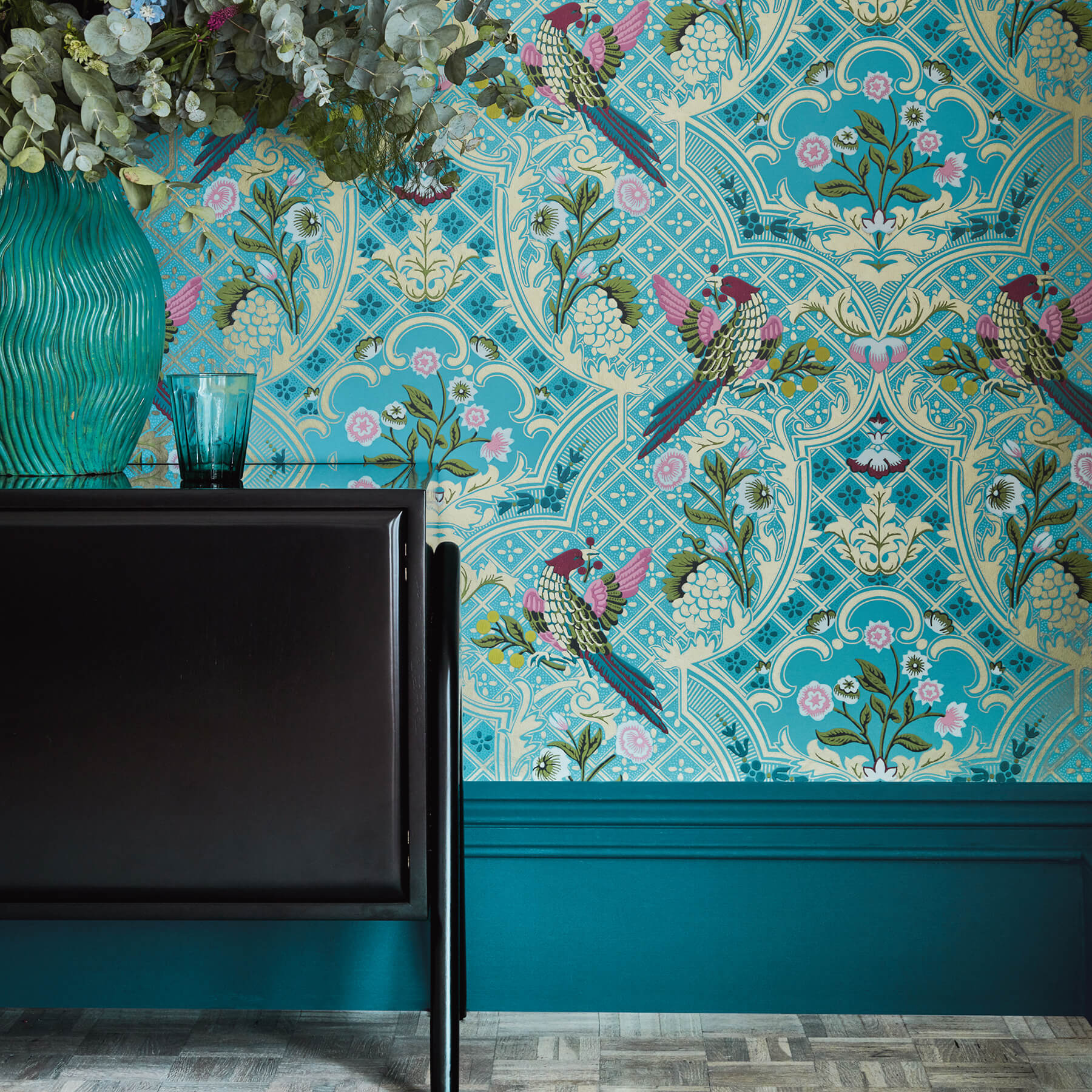 Papier peint Brodsworth Empress - Collection London Wallpapers V de Little Greene