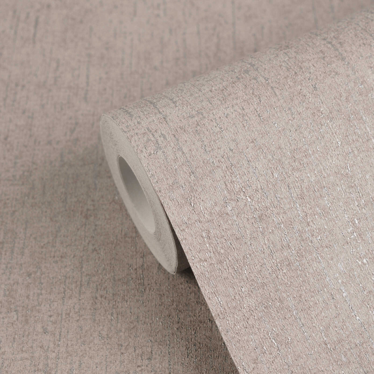 Papier peint Faux Uni Texturé taupe rosé - Vibes & Styles d'A.S. Création AMB6| Réf. AS-792018
