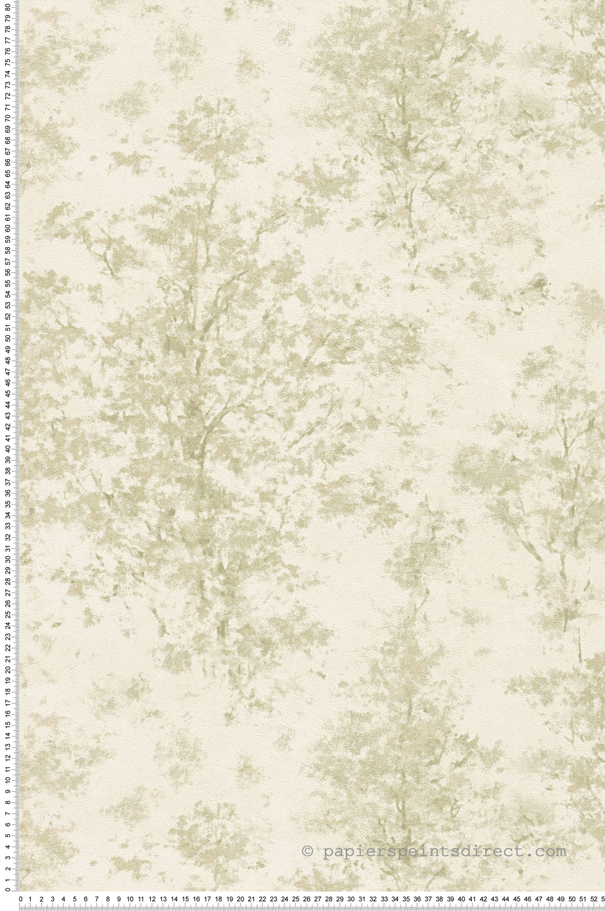 Papier peint Forêt Poétique vert pailleté - Vibes & Styles d'A.S. Création | Réf. AS-792004