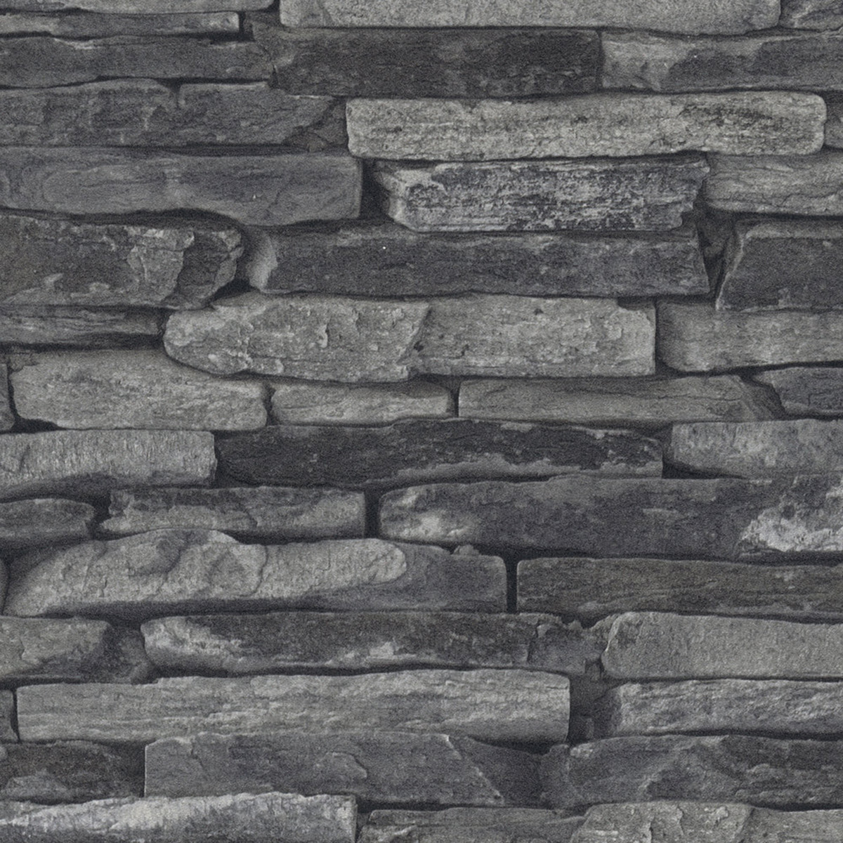 Papier peint Pierres Plates grises - Elements 2 d'A.S. Création ZOOM | Réf. AS-914224