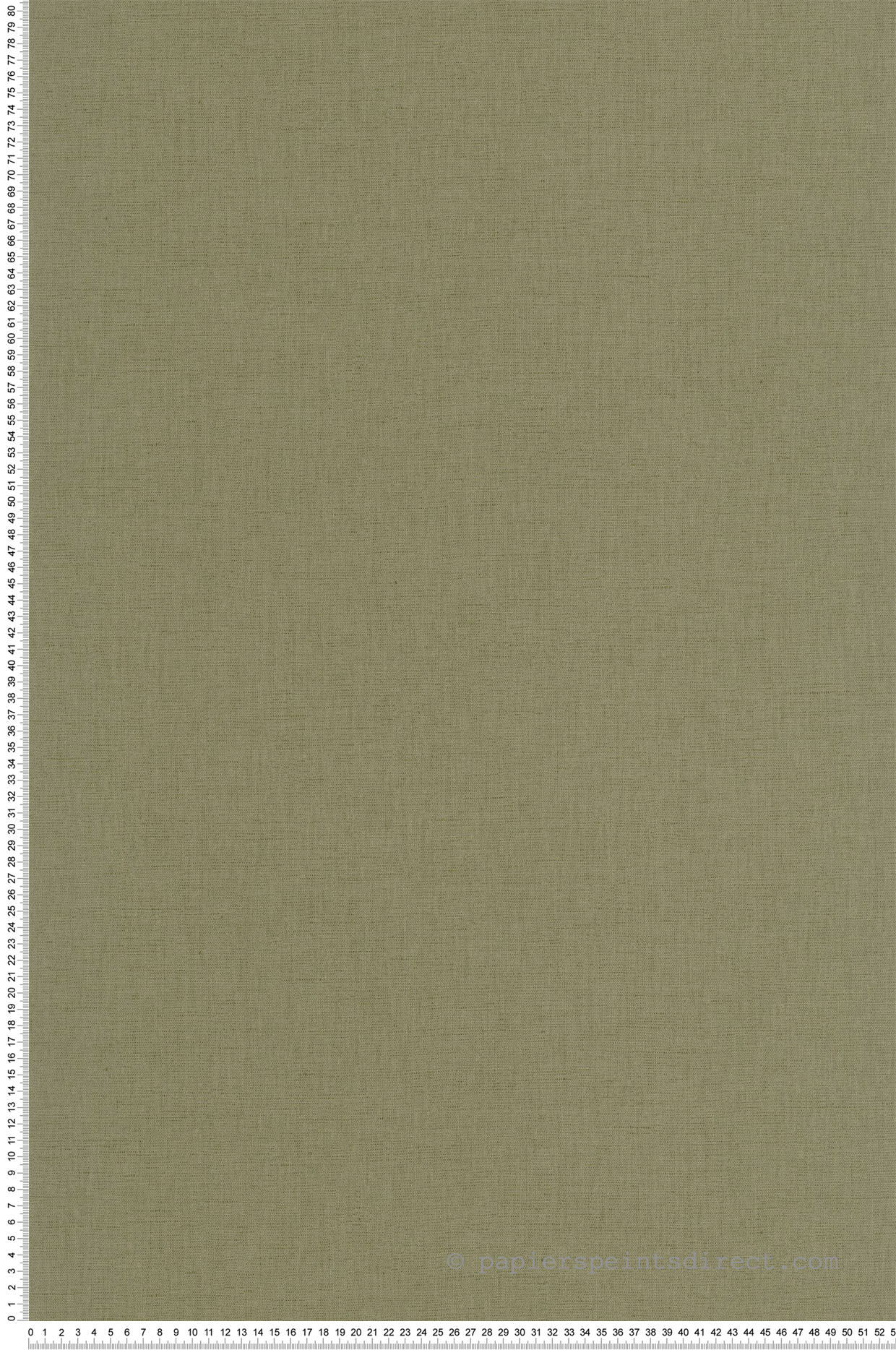 Papier peint Faux Uni Tissage vert pinède - Graphic de Casélio | Réf. GPC103227412