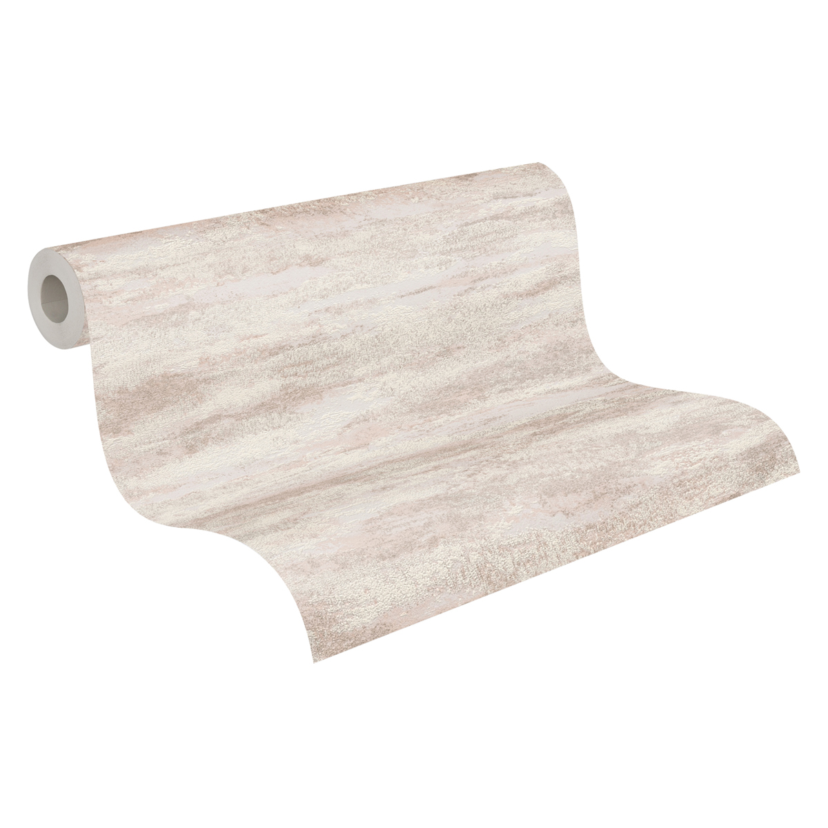 Papier peint Effet Béton Nuage rose nacré - Attractive 2 d'A.S. Création AMB4 | Réf. AS-390411