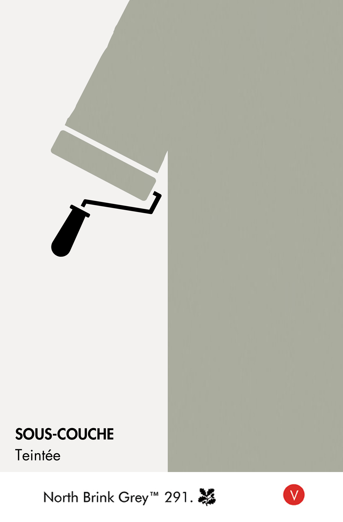 Sous-couche teintée North Brink Grey n°291 Wall Primer Sealer 10 litres