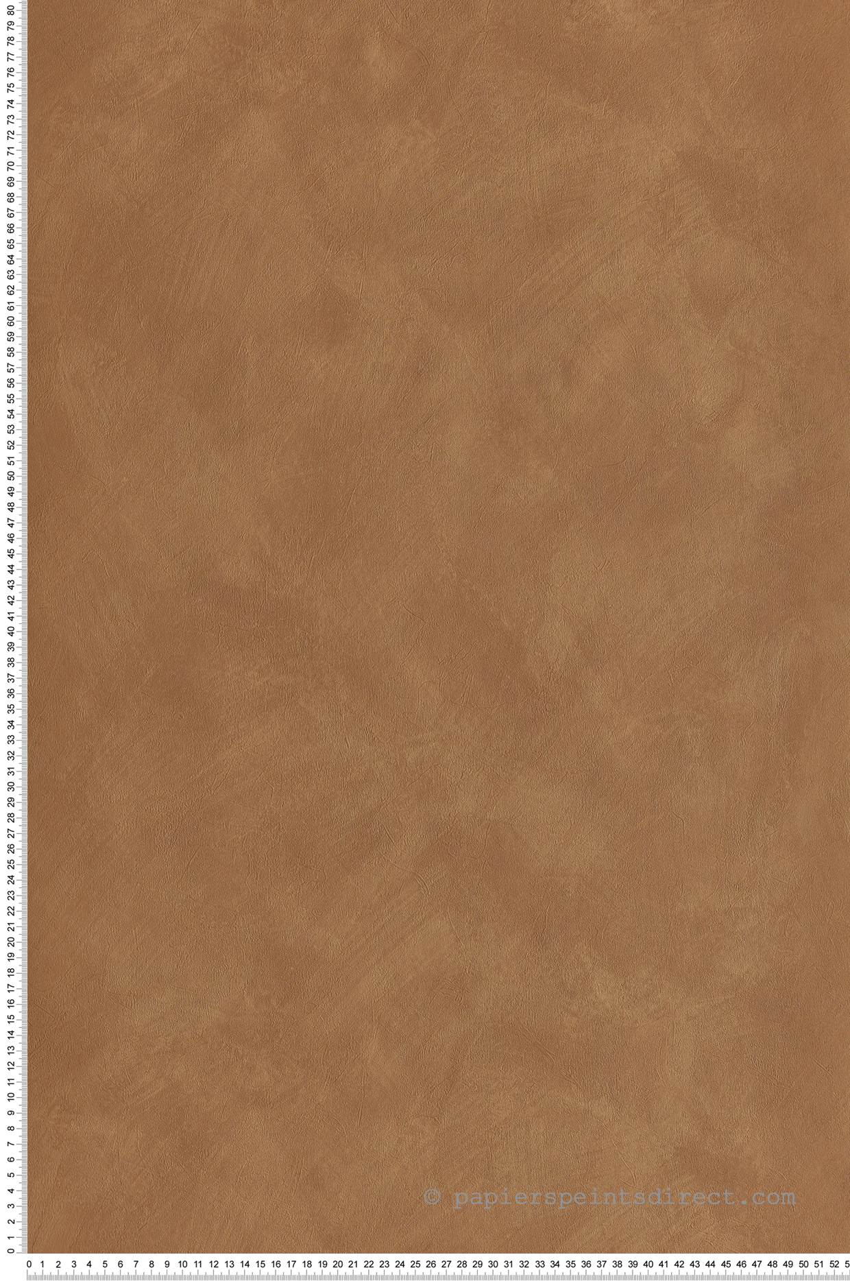 Papier peint Uni Enduit La Chaux terre cuite - Origine de Casélio | Réf. OGN106082120