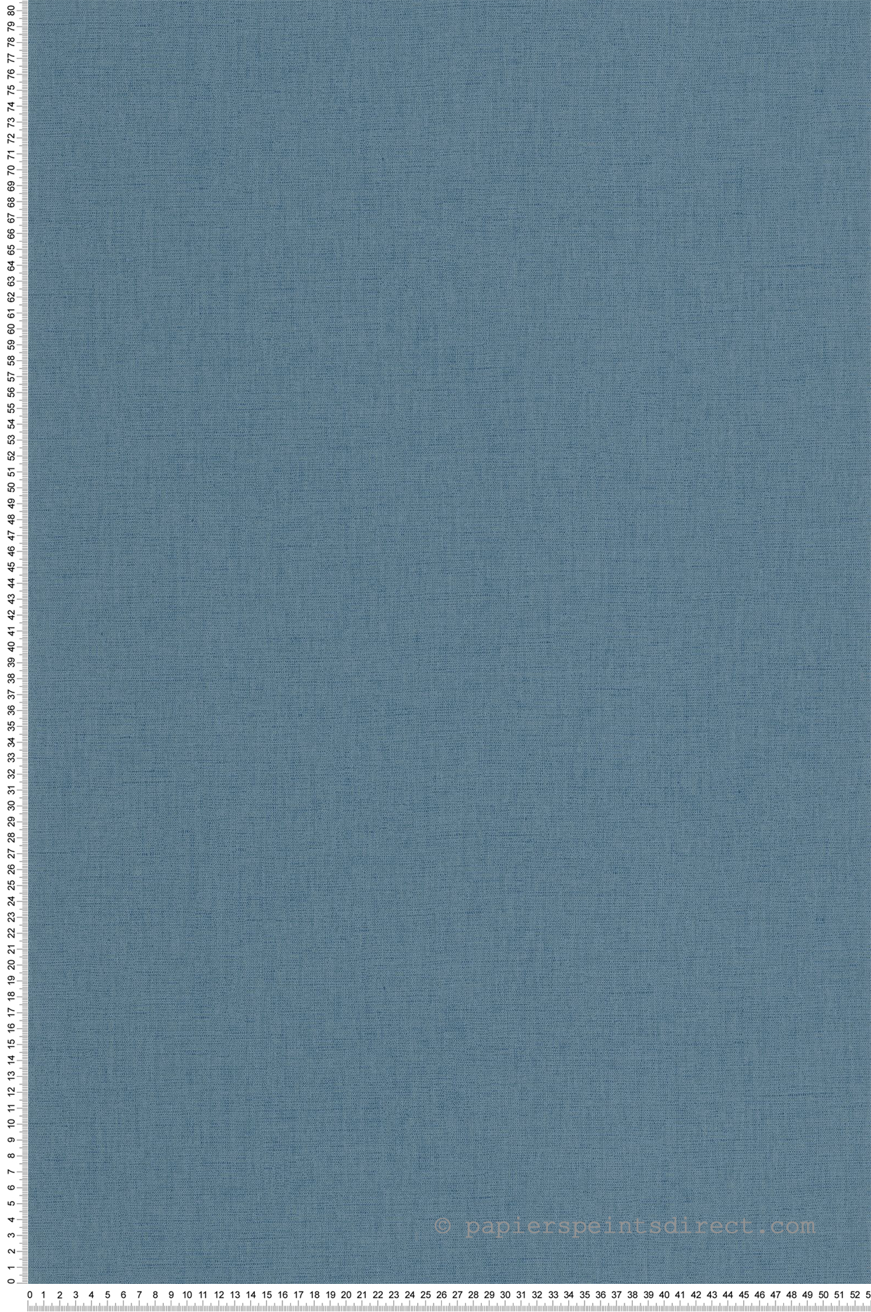 Papier peint Faux Uni Tissage bleu ouragan - Graphic de Casélio | Réf. GPC103226399